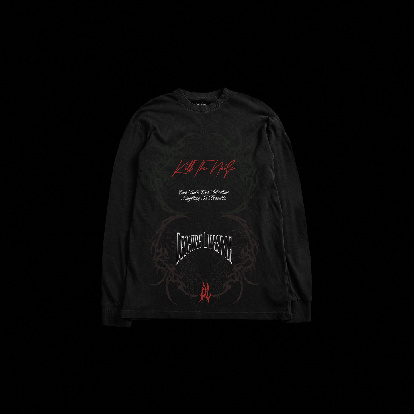 MF' DOOM 'HVYWT' L/S TEE IN BLACK