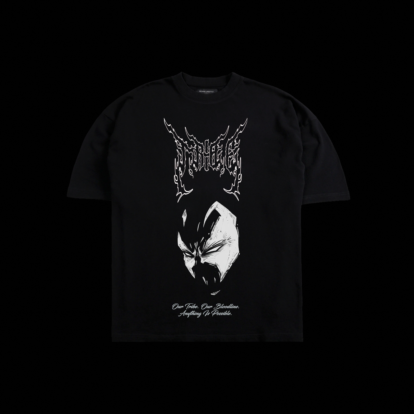 SPAWN 'LIMITED' OVERSIZED TEE IN BLACK