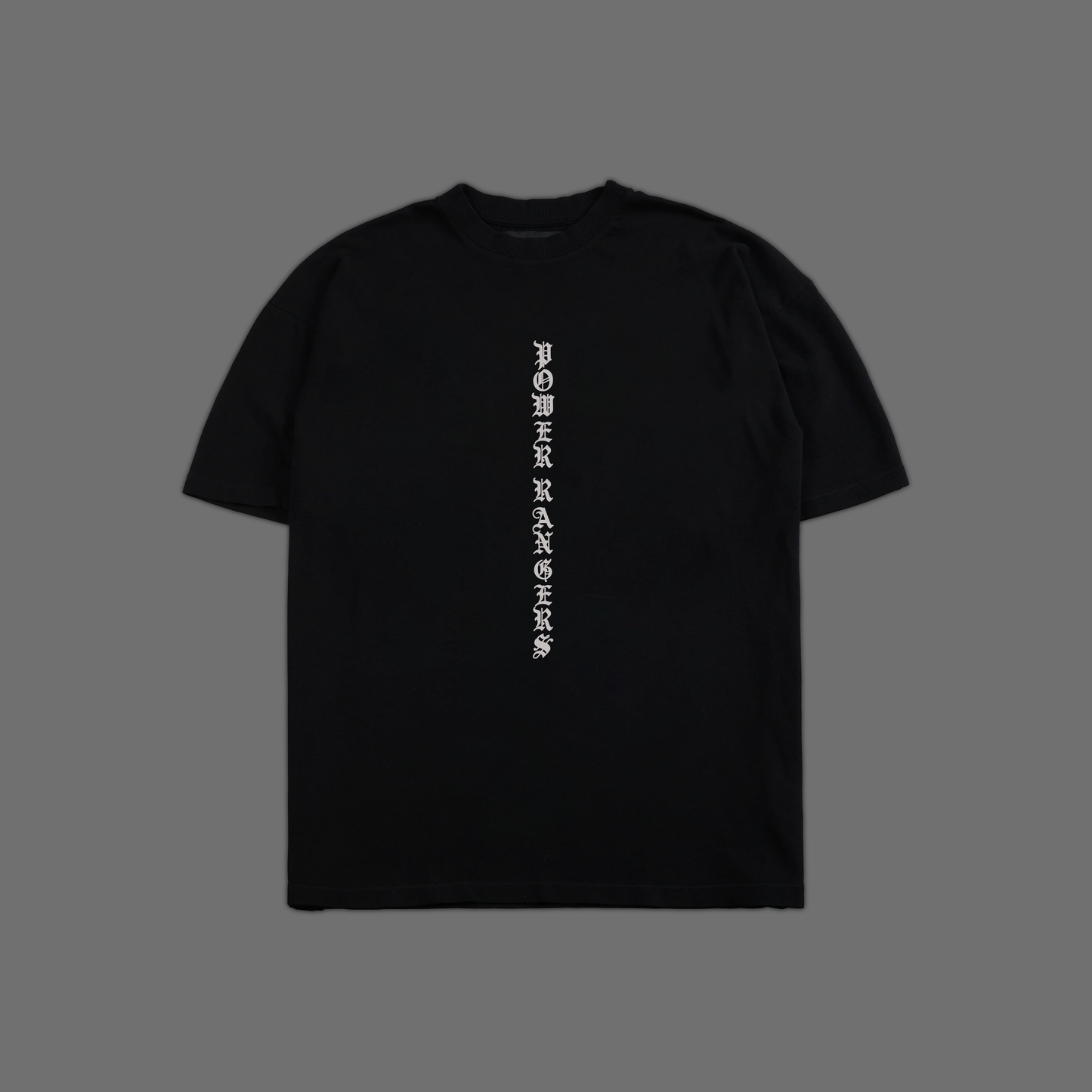 MEGAZORD 'LIMITED' OVERSIZED TEE IN BLACK