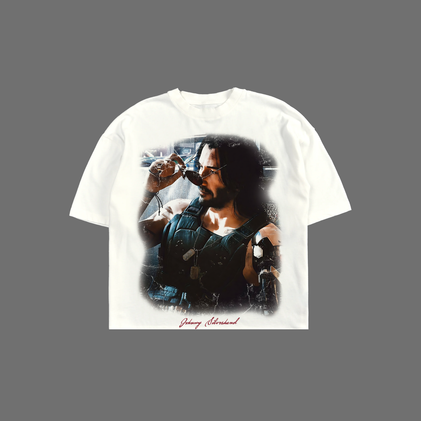 WAKE, THE F**K UP, SAMURAI! 'LIMITED' BOXY TEE IN WHITE
