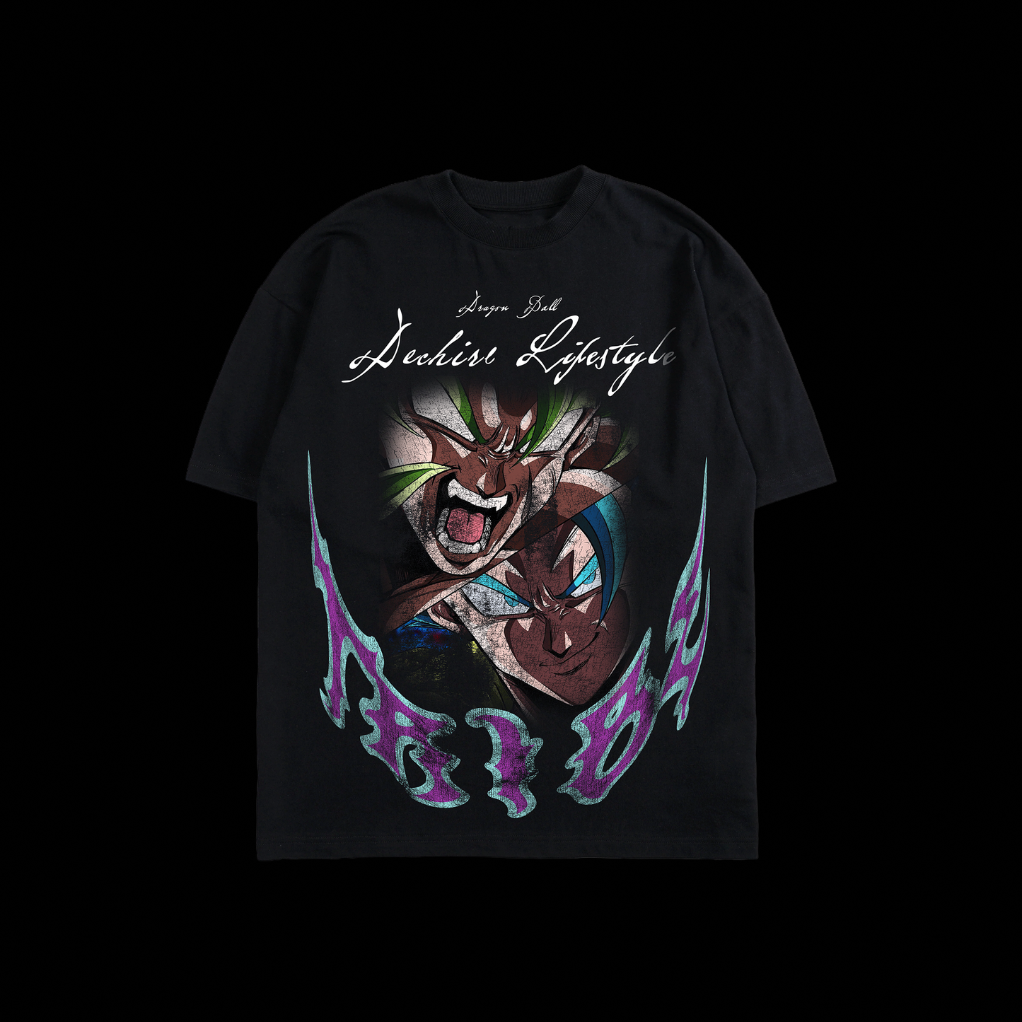 GOGETA vs. BROLY 'RE-RELEASE | 1 OF 50' OS TEE IN BLACK