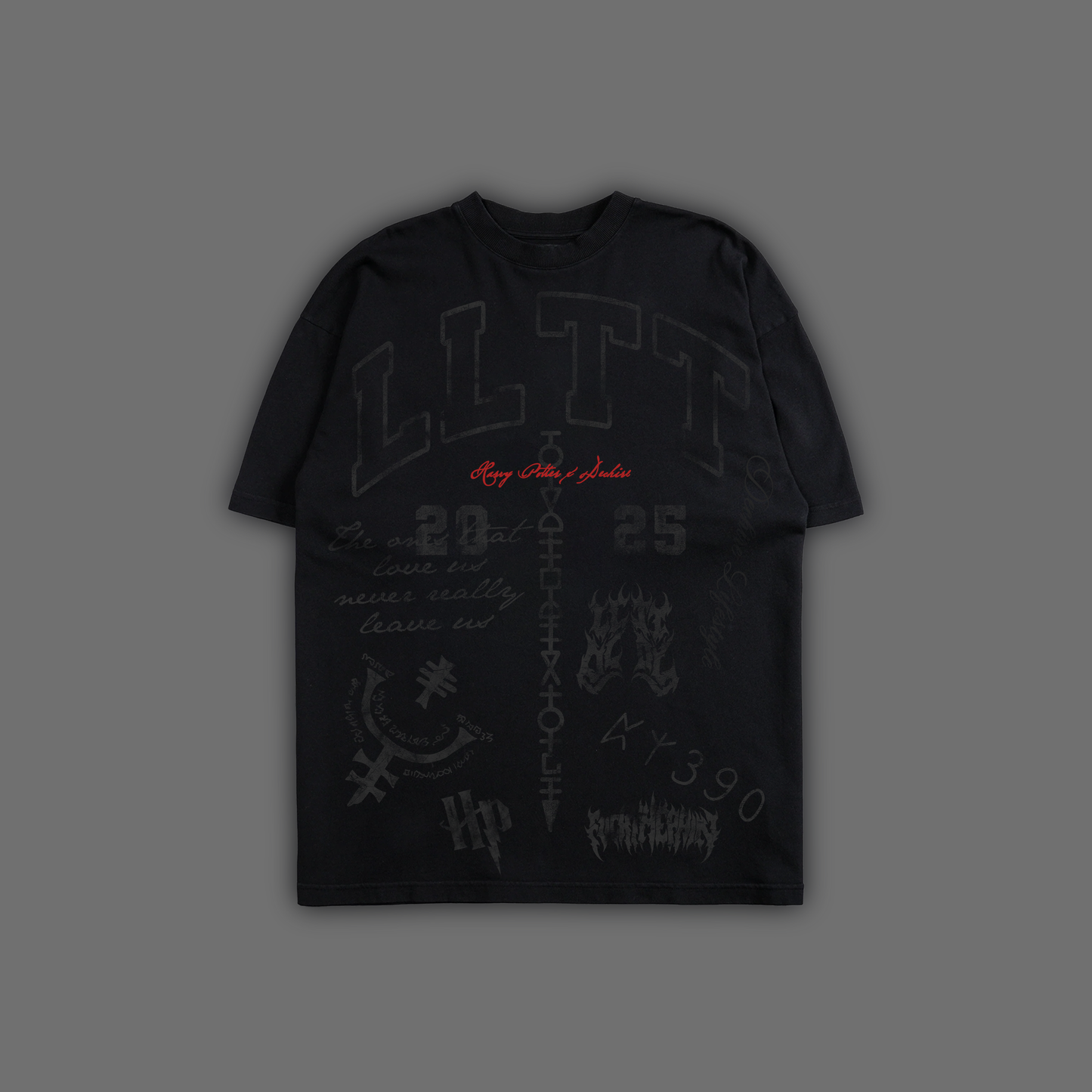 SIRIUS BLACK | PRISONER OF AZKABAN 'LIMITED' OVERSIZED TEE IN BLACK