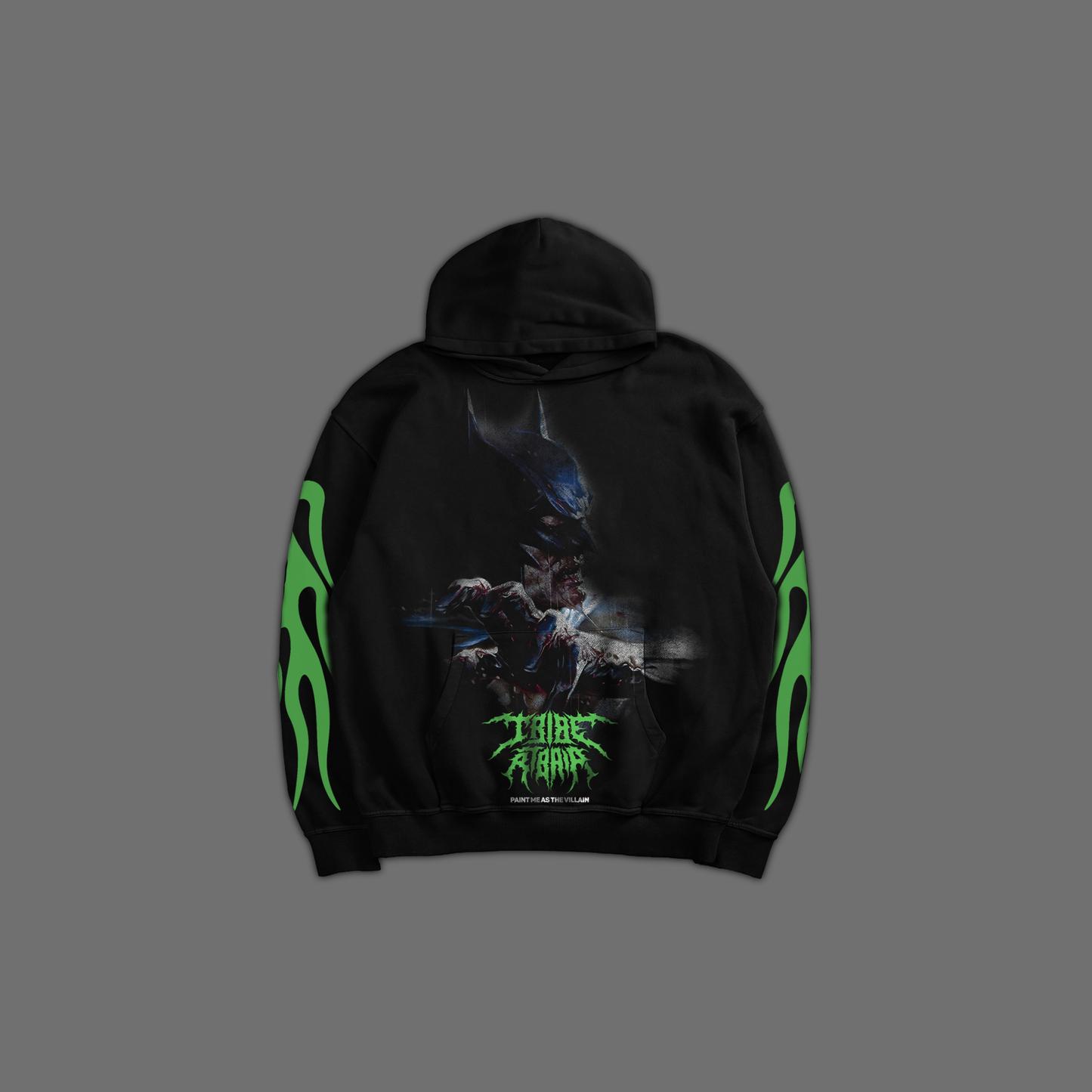DCEASED 'LIMITED' OVERSIZED HOODIE IN BLACK