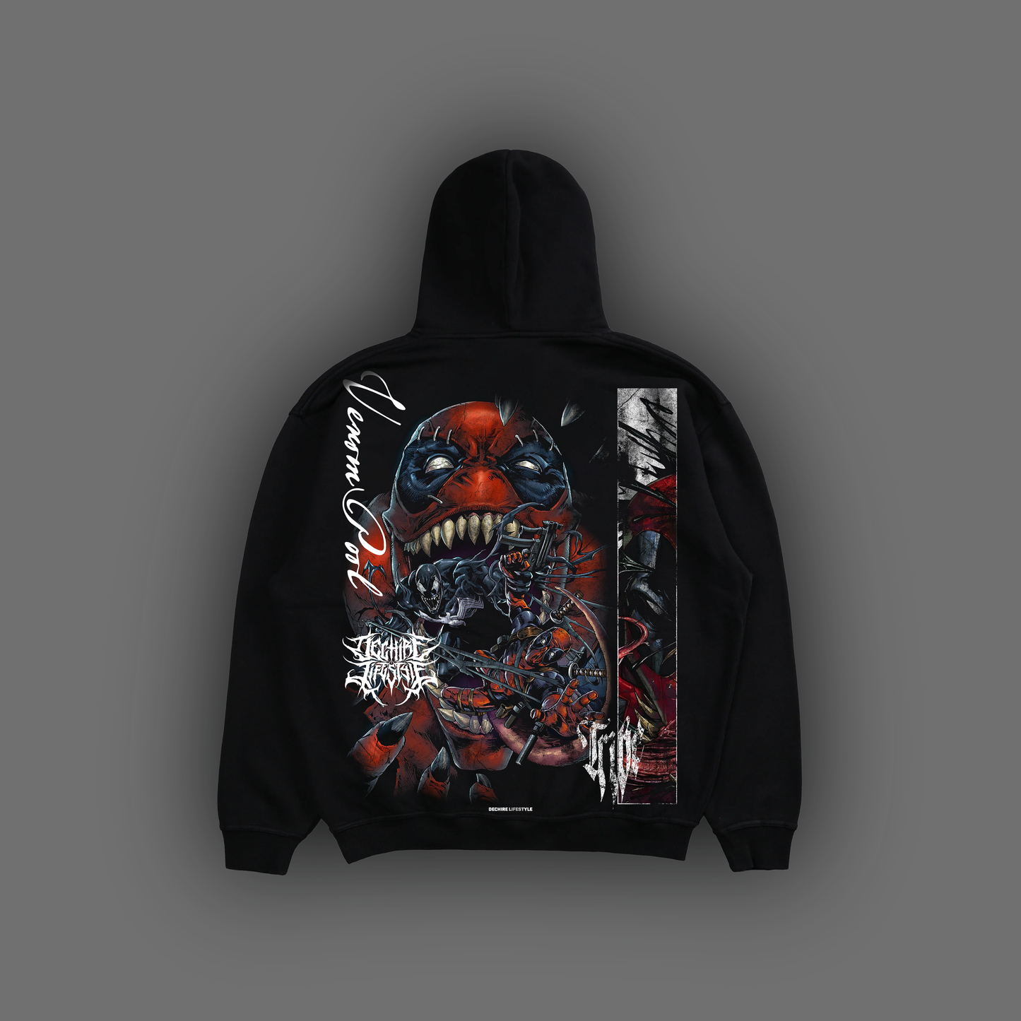 VENOMPOOL 'EXCLUSIVE' OVERSIZED FLEECE ZIP HOODIE