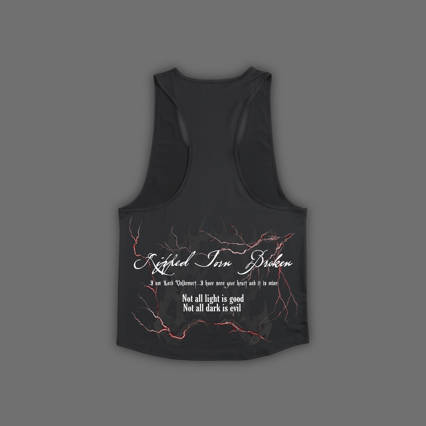 WHY DO WE SCAR 'LIMITED' QUICK-DRY STRINGER IN CHARCOAL