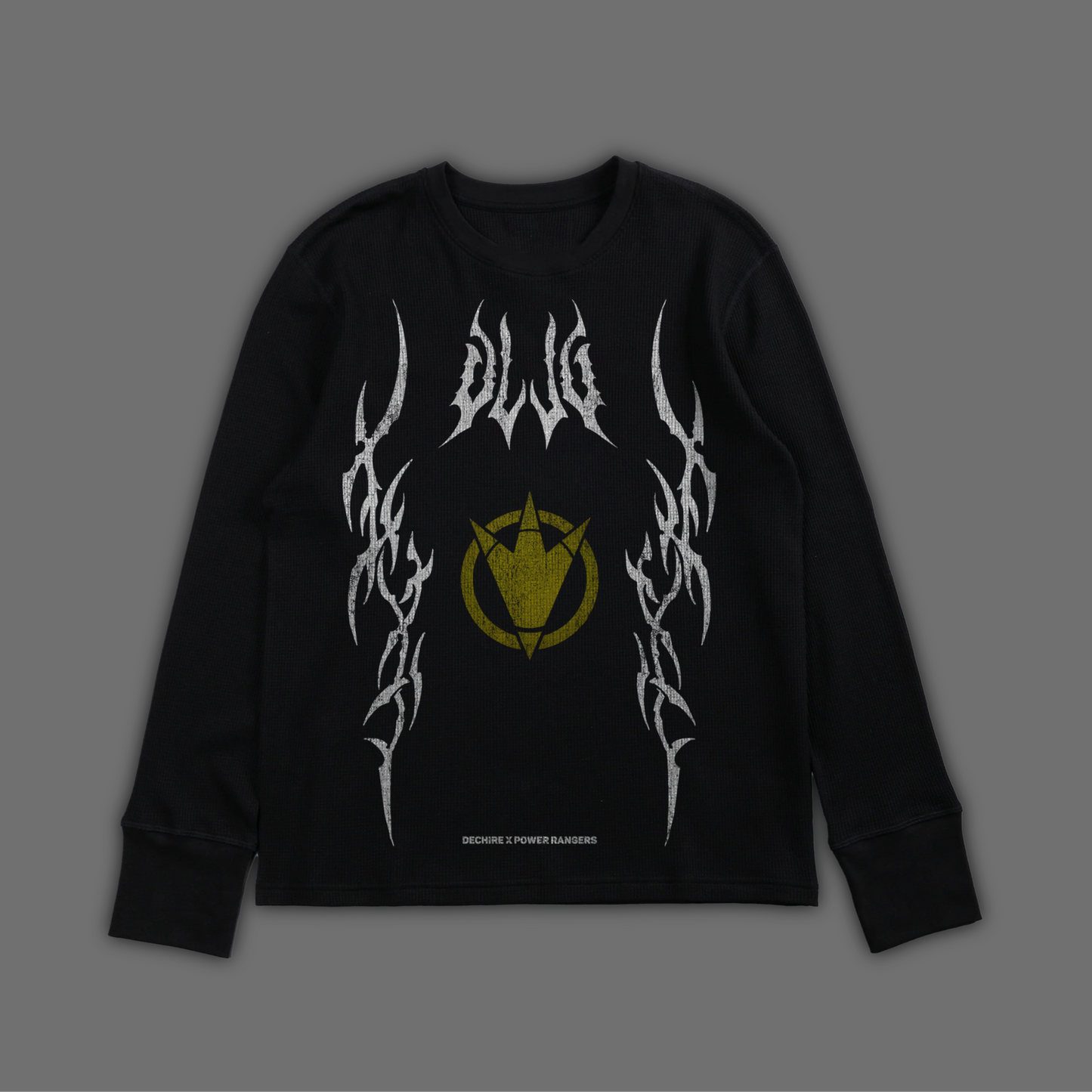 MESOGAG L/S OS TEE IN BLACK