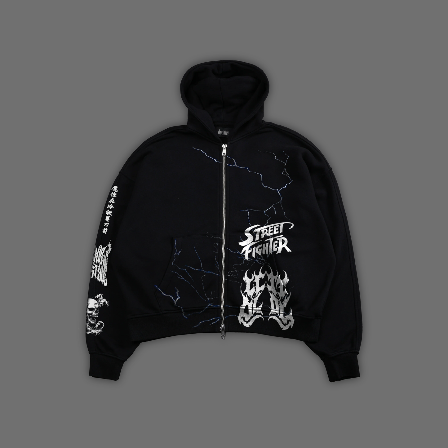 SF | KEN '38 YEAR ANNIVERSARY' 1 OF 100 DOUBLE ZIP BOX CUT HOODIE