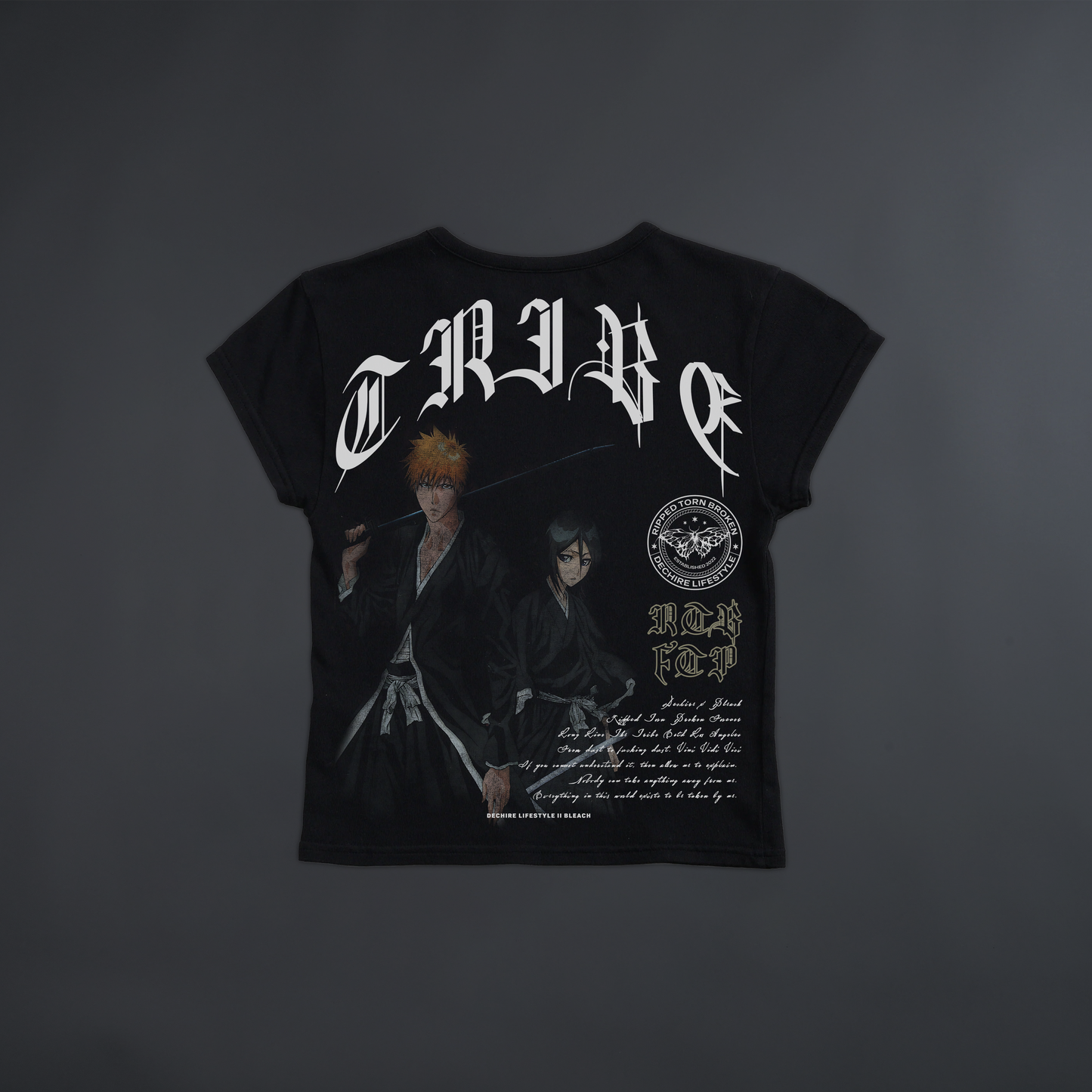 ICHIRUKI CORE 'BABY' TEE IN BLACK