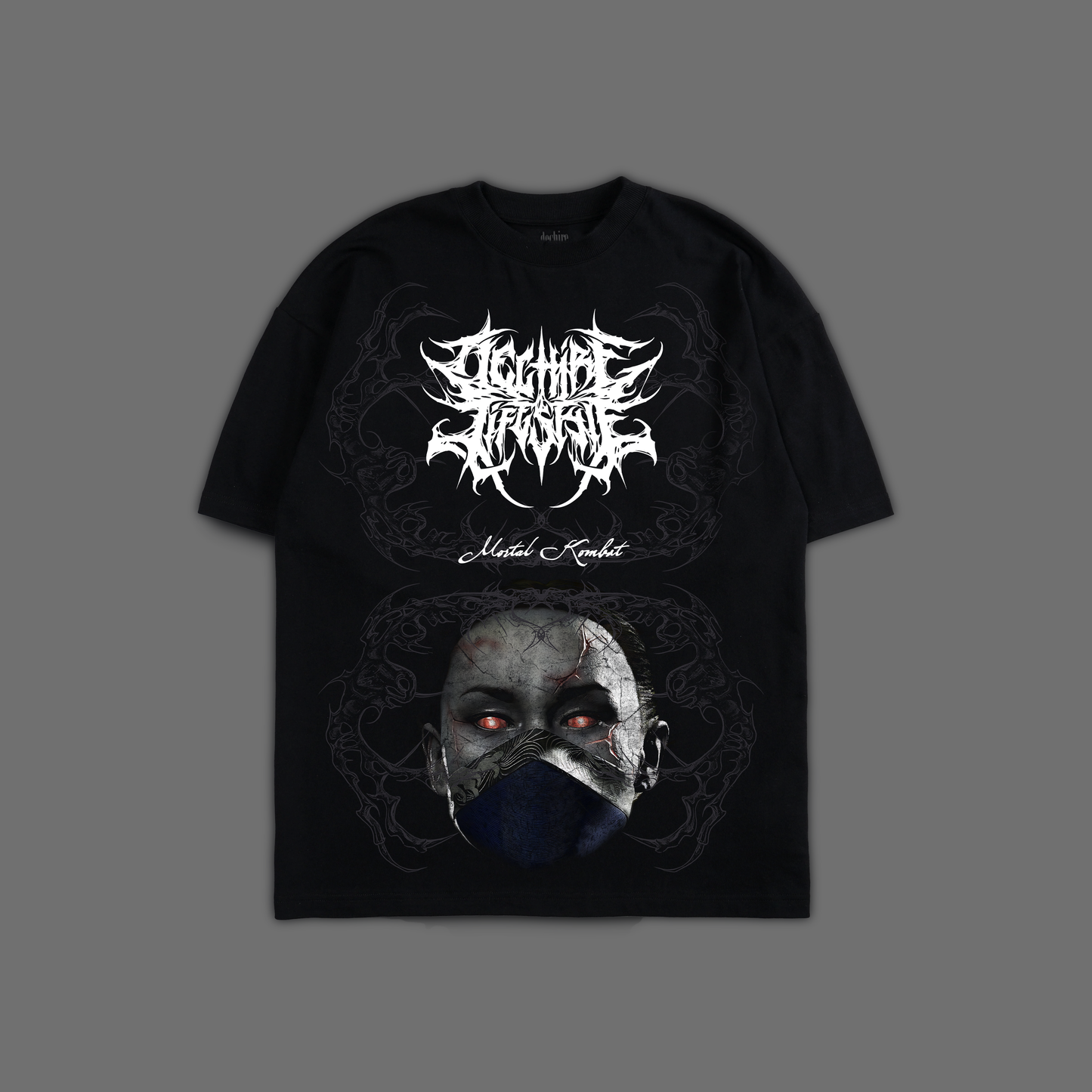 MK | KITANA 'LIMITED' OVERSIZED TEE IN BLACK