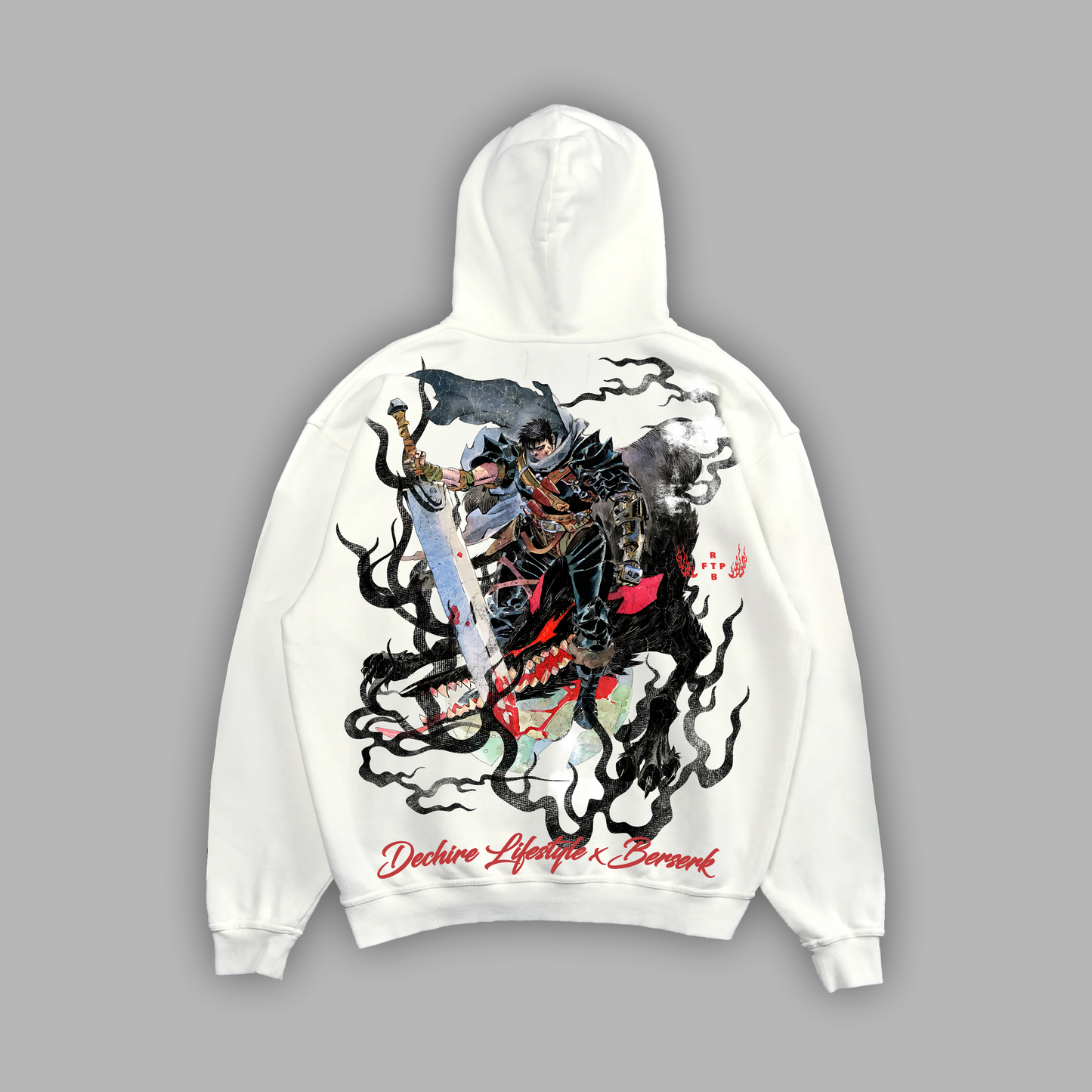 BERSERKER 'LIMITED' DL:WORLDWIDE HVYWT OS HOODIE