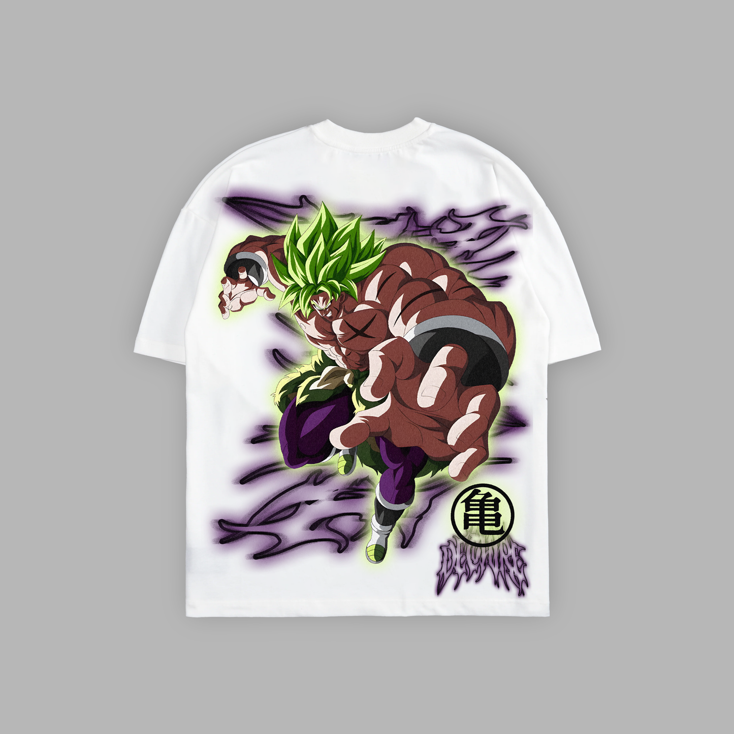 BROLY: LEGENDARY SUPER SAIYAN! 'SOA24' OVERSIZED TEE IN WHITE
