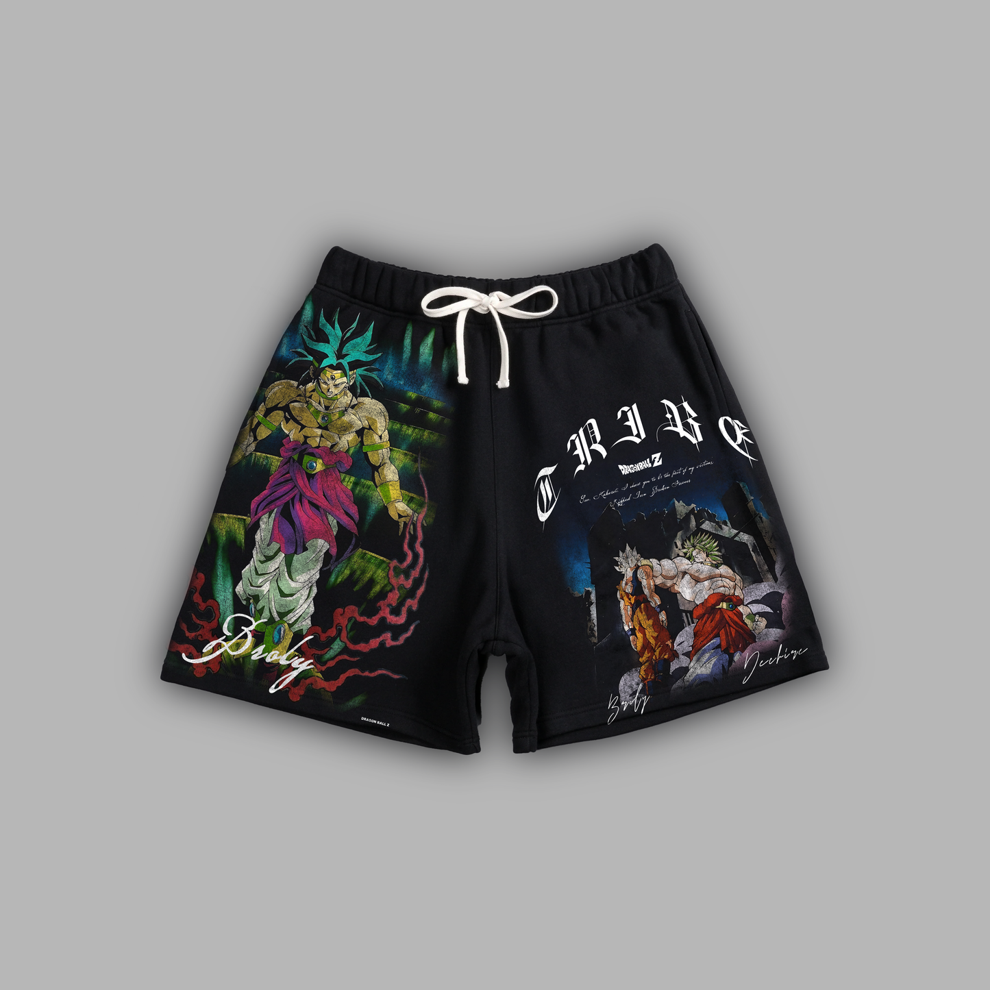 BROLY 32nd ANNIVERSARY EDITION 7" LOUNGE SHORTS IN BLACK