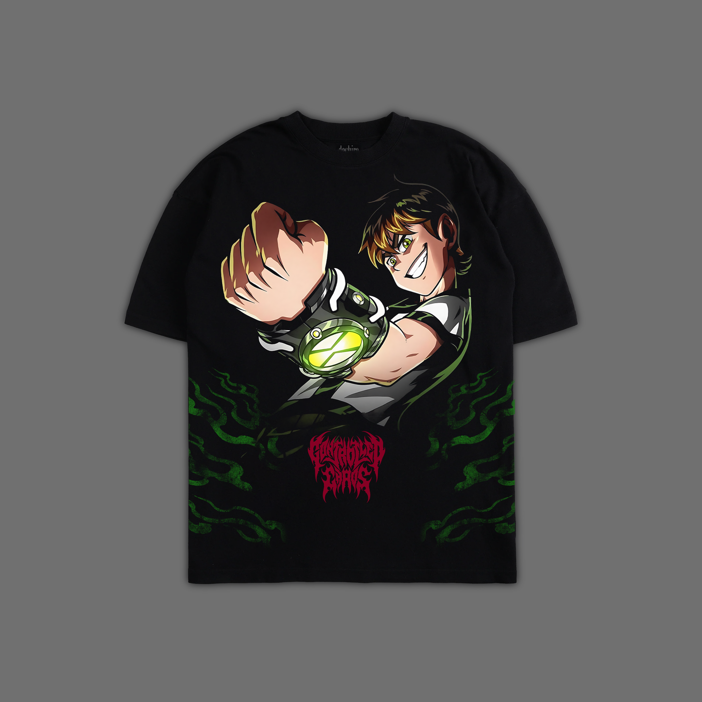 BEN TEN '1 OF 1,000' OS TEE IN BLACK