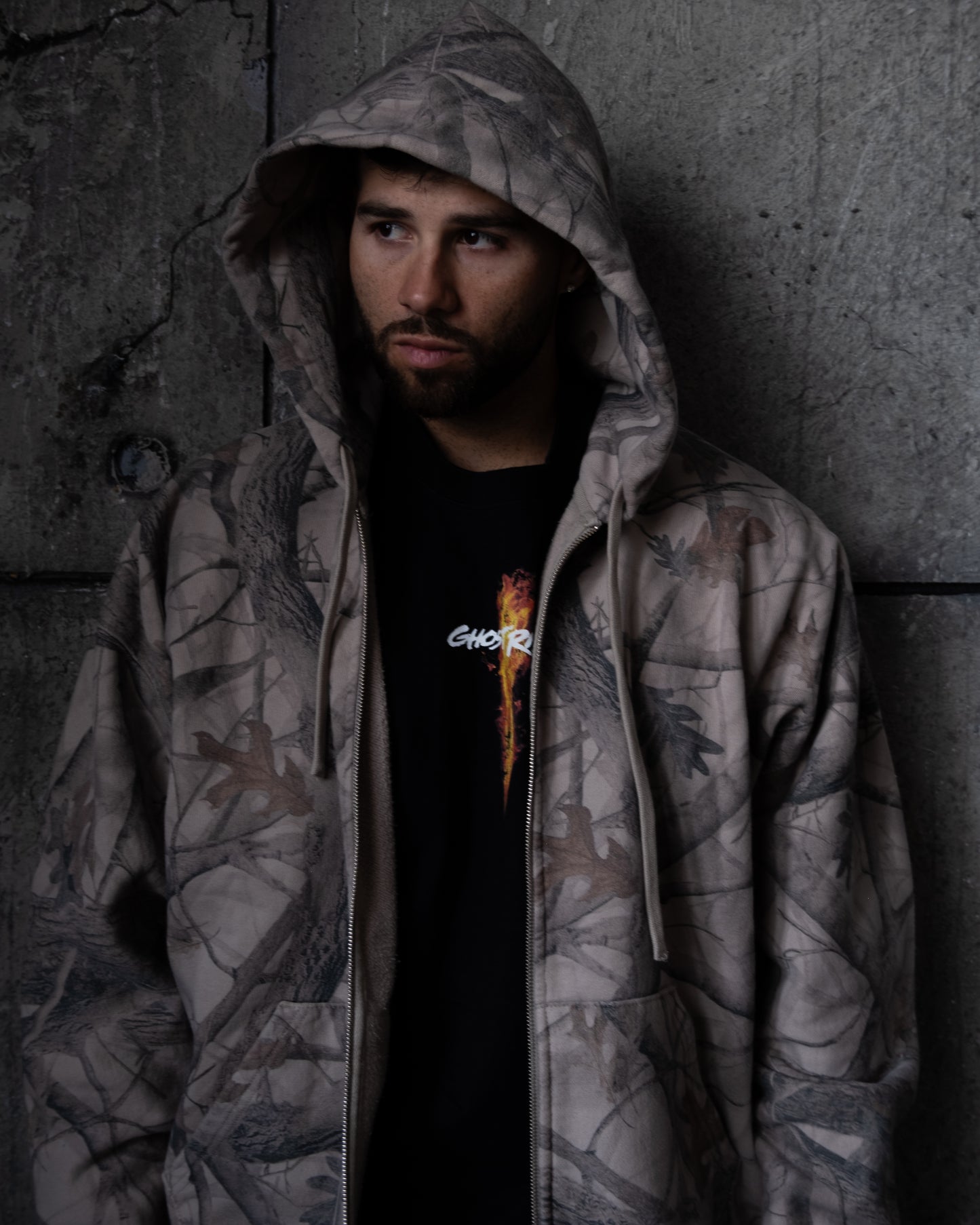 SPIRIT OF VENGEANCE 'LIMITED' 10oz OVERSIZED TEE IN BLACK