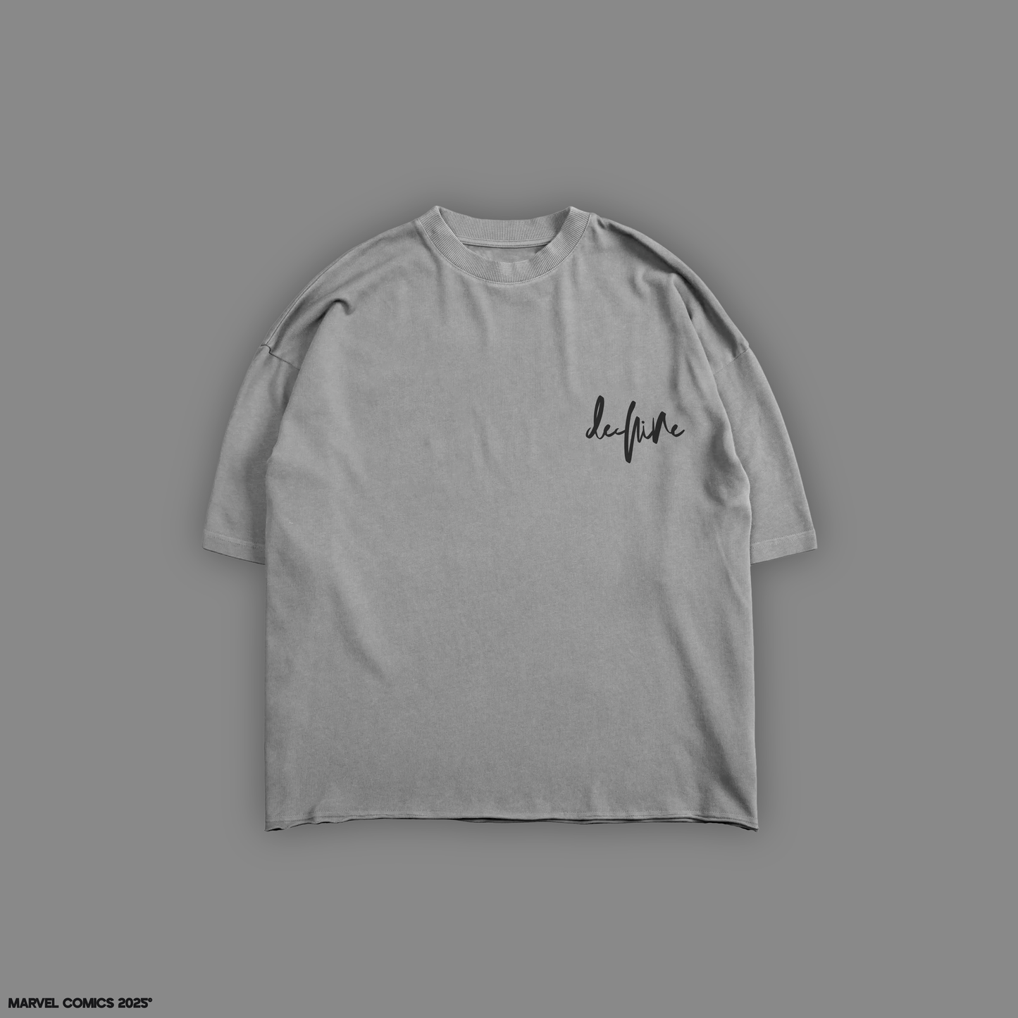 ELEKTRA 'LIMITED' 9.5oz RAW HEM TEE IN CLOUD GRAY