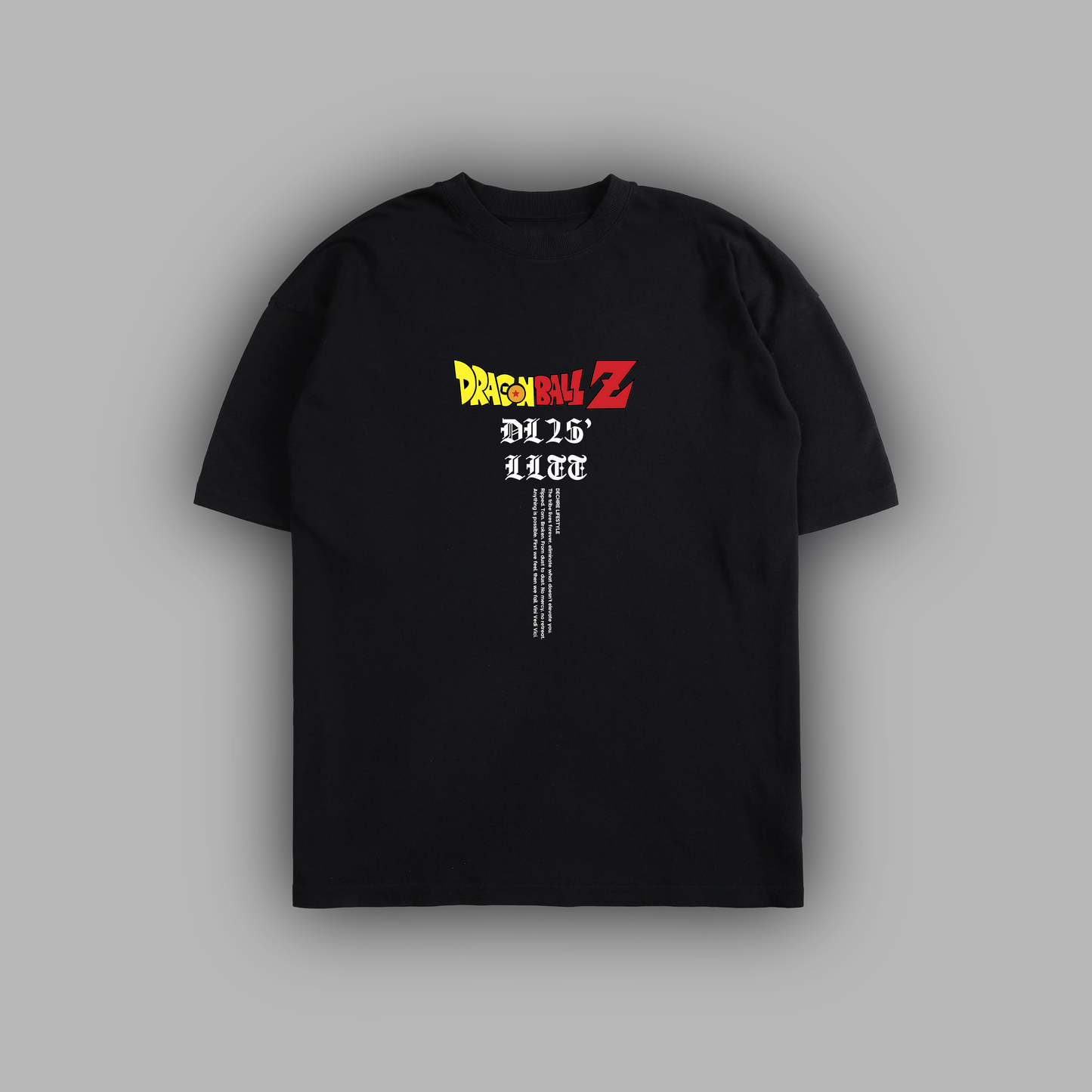 FRIEZA SAGA ARC 'SOA24' OVERSIZED TEE IN BLACK