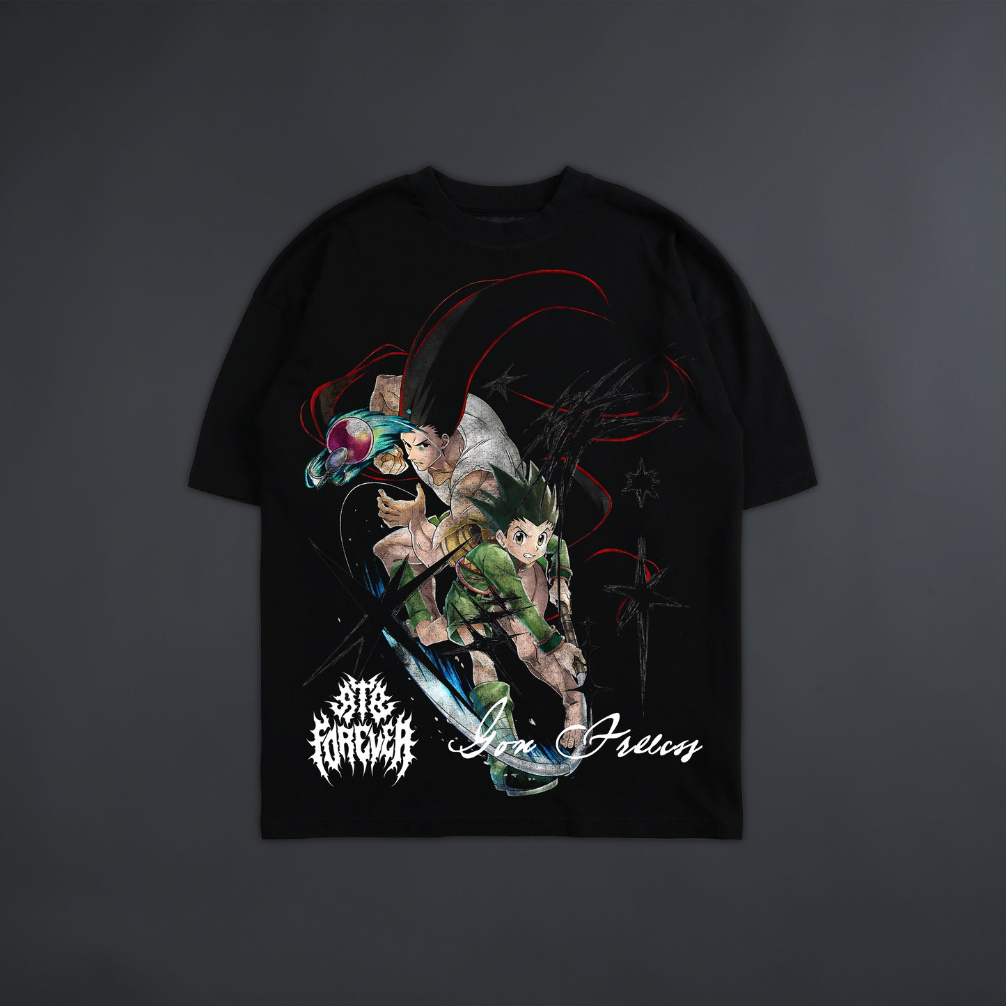 GON FREECSS: RAGE!!! '1 OF 200' OVERSIZED TEE
