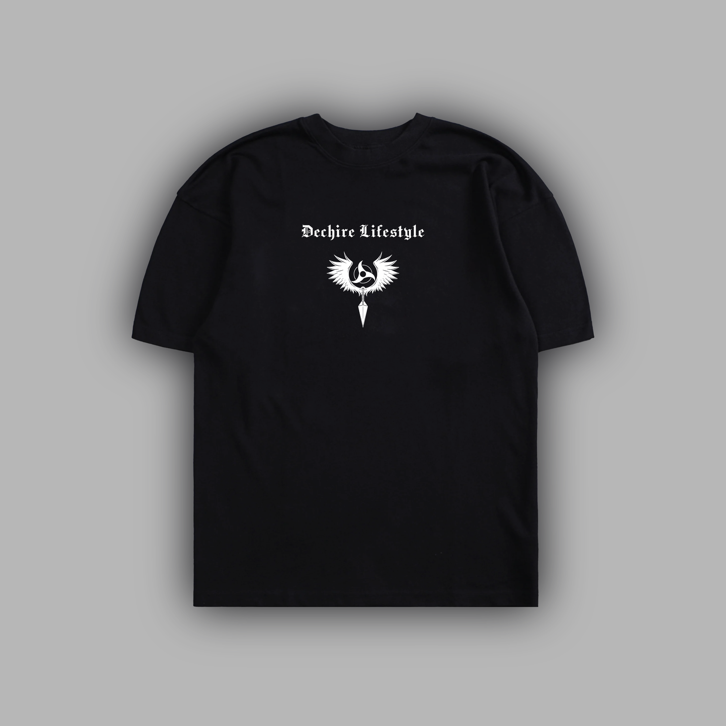 ITACHI UCHIHA 'LIMITED' OVERSIZED TEE IN BLACK