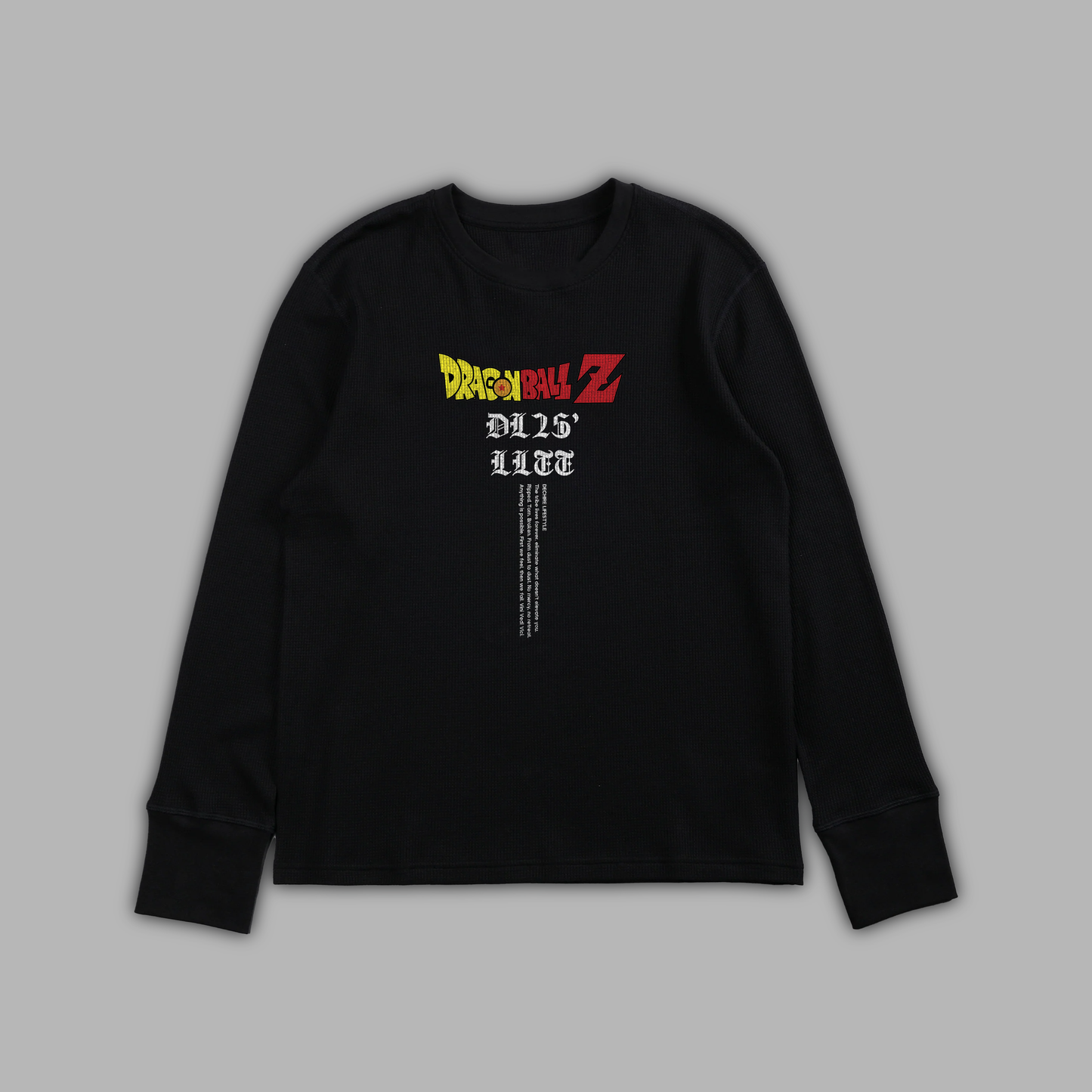 FRIEZA SAGA '1 OF 50' FOG® x DL® ESSENTIAL LS TEE IN MIDNIGHT