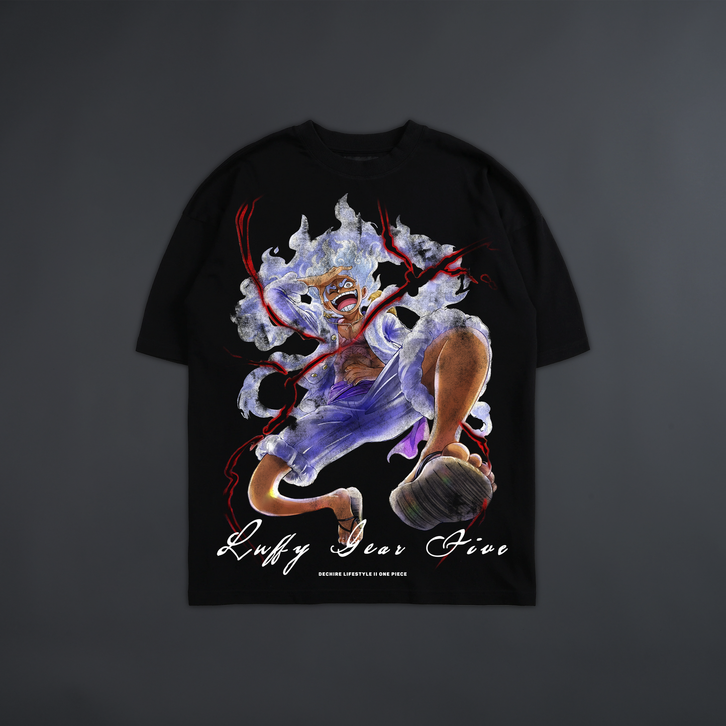 LUFFY GEAR FIVE '1 OF 200' OVERSIZED TEE
