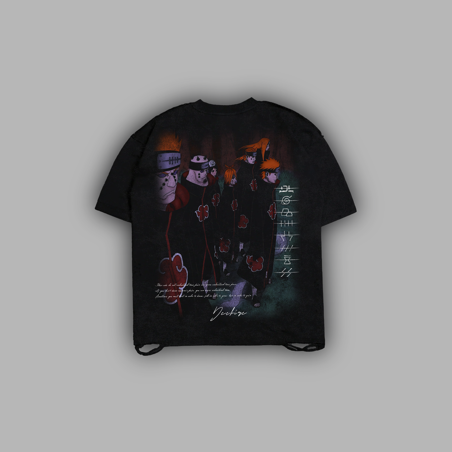 6 PATHS OF PAIN '1 OF 50' RTB BOXY GRUNGE TEE