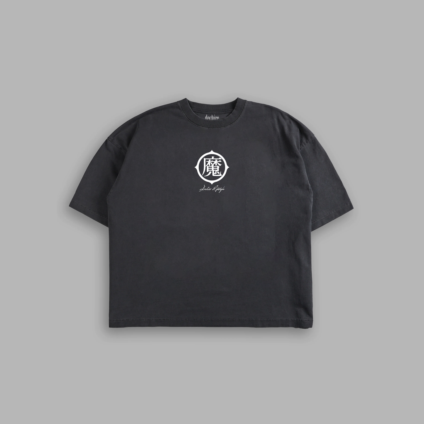 SPECIAL BEAM CANNON 'LIMITED' OVERSIZED BOXY TEE IN HAZE GRAY