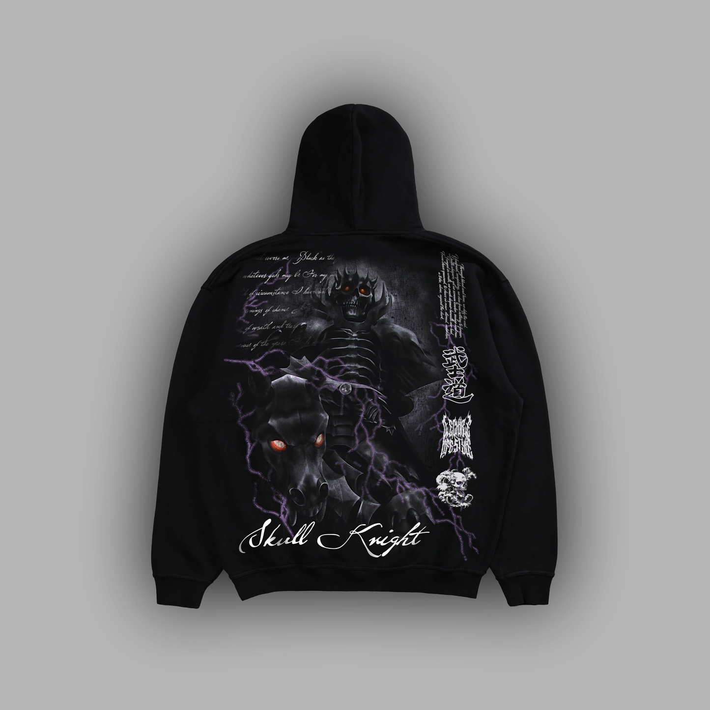 SKULL KNIGHT 'LIMITED' DL:MADE OVERSIZED HOODIE
