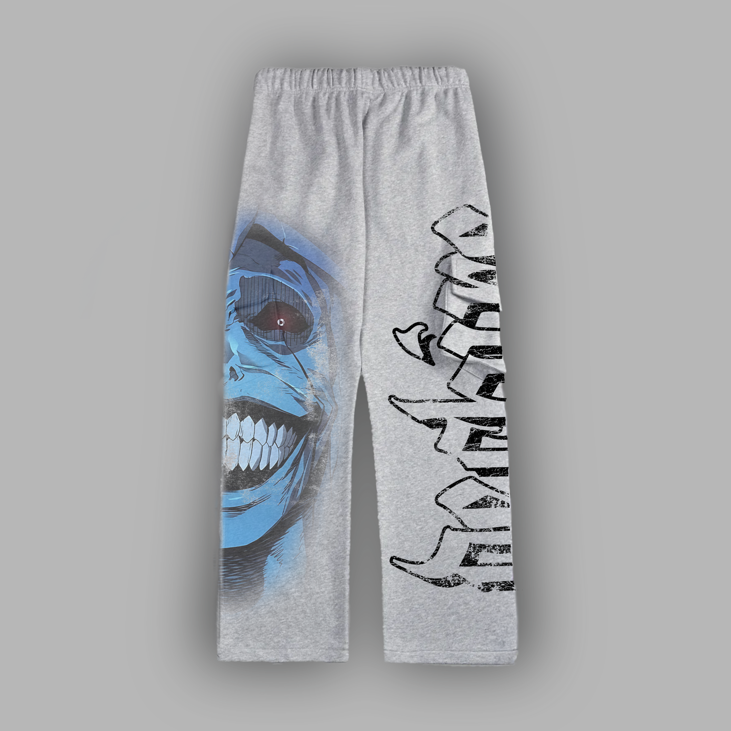 DOUBLE DUNGEON '1 of 25' CARGO SWEATS IN ATHLETIC GRAY