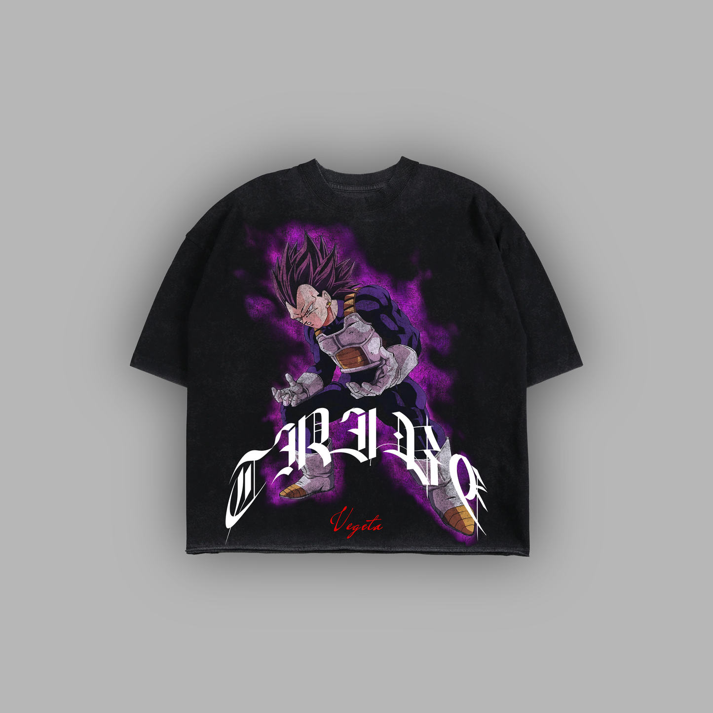 VEGETA ULTRA EGO '1 OF 50' OS HVWT BOXY TEE || SNOW WASH EDITION®