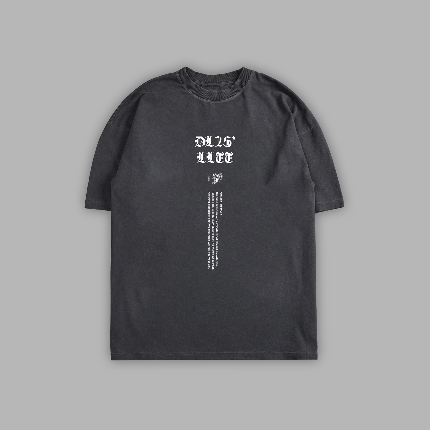 OBI-WAN KENOBI 'LIMITED' 8oz OVERSIZED TEE IN WASHED GREY