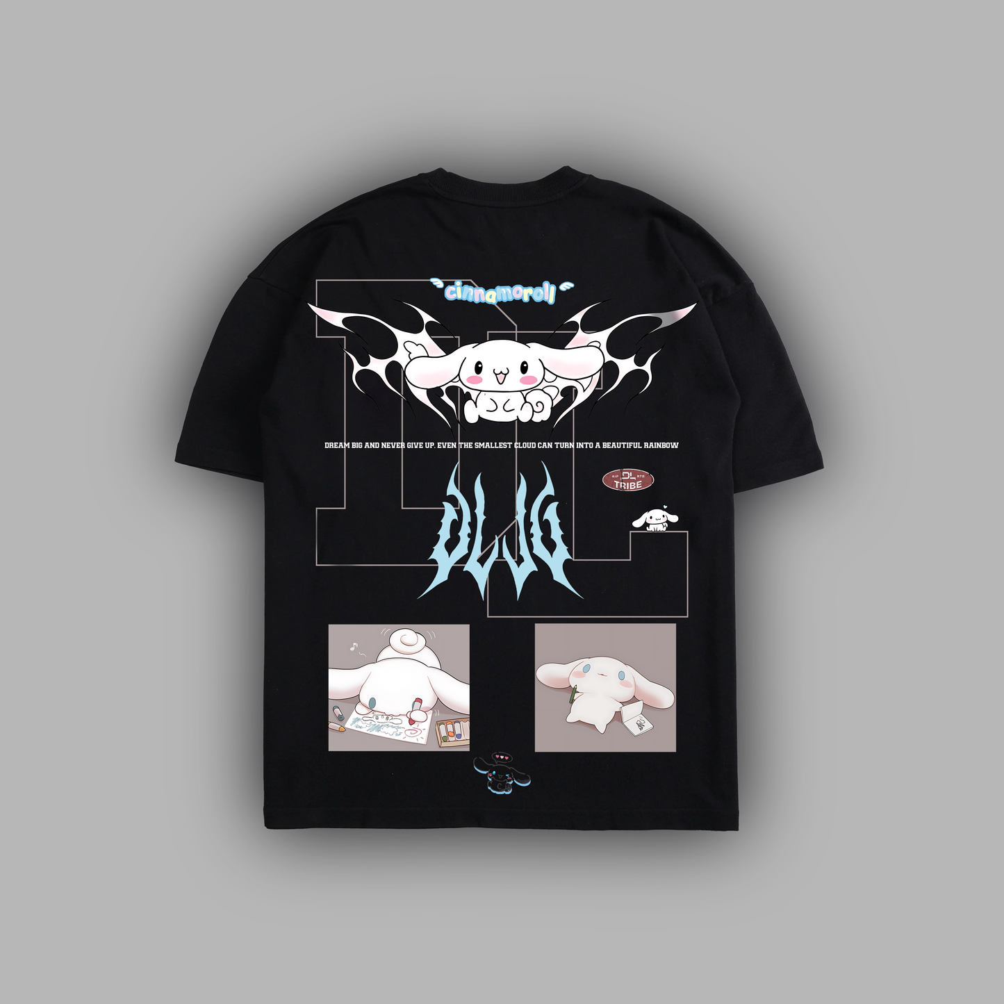 CINNAMOROL '1 OF 50' DROP SHOULDER OS TEE