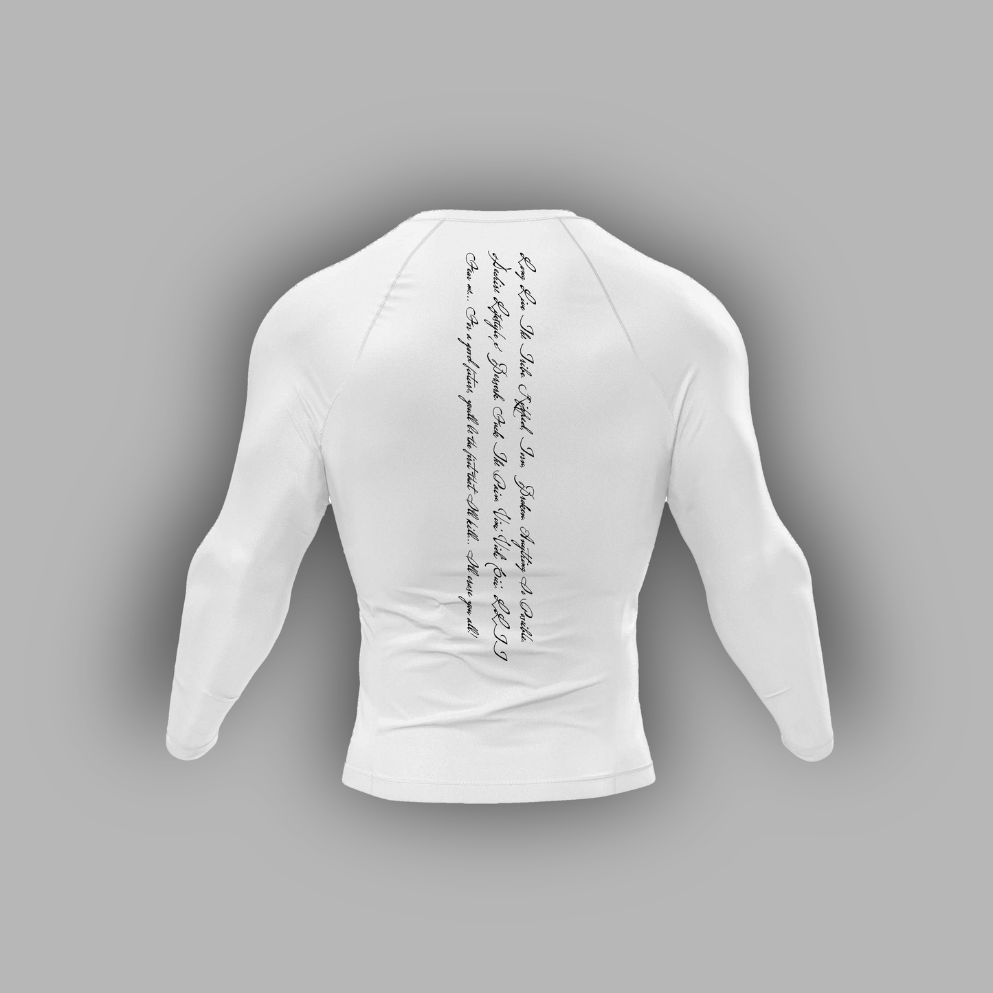 BRAND OF SACRIFICE '1 OF 50' DL:MADE COMPRESSION LS TEE IN WHITE