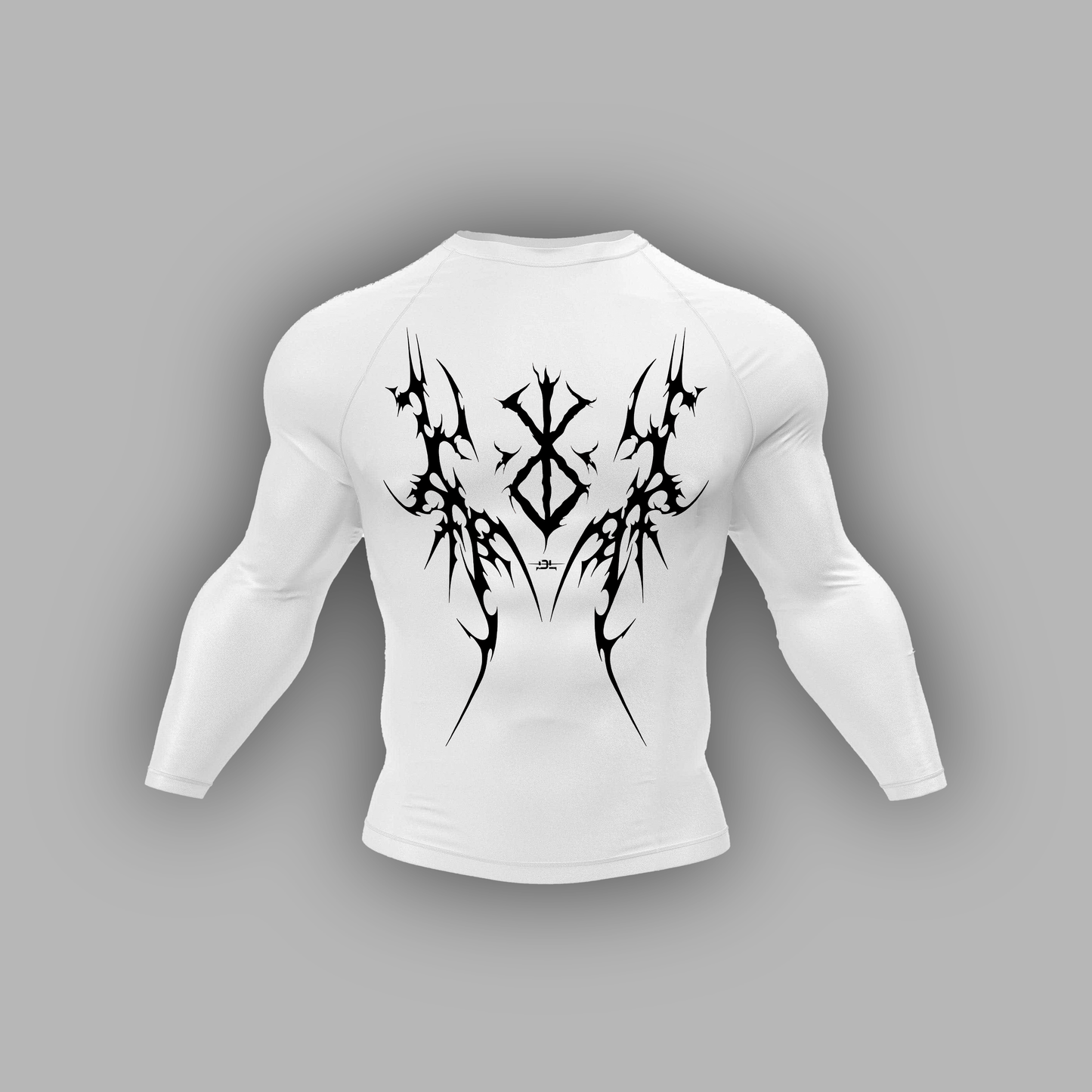 BRAND OF SACRIFICE '1 OF 50' DL:MADE COMPRESSION LS TEE IN WHITE