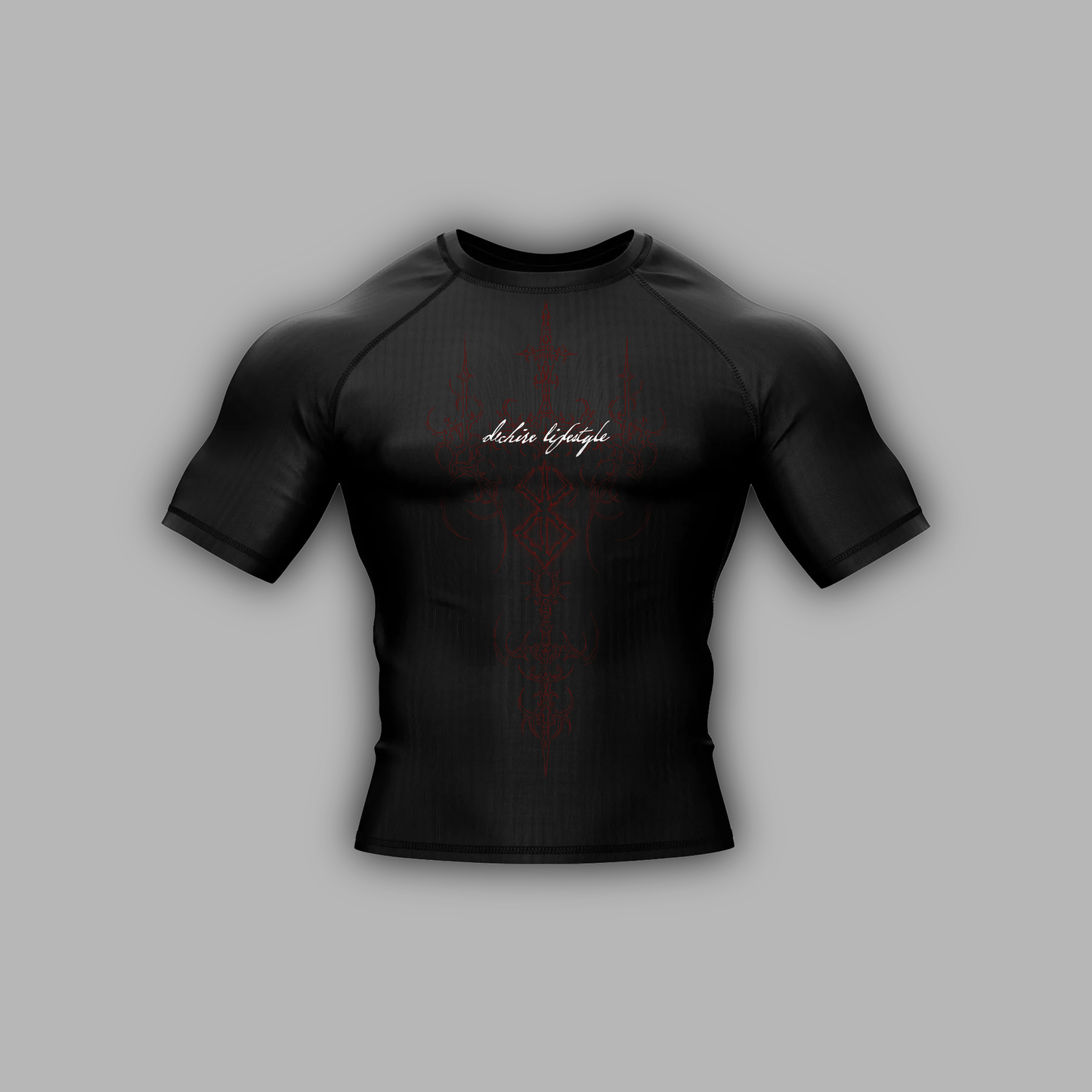 BRAND OF SACRIFICE '1 OF 50' DL:MADE COMPRESSION TEE IN MIDNIGHT