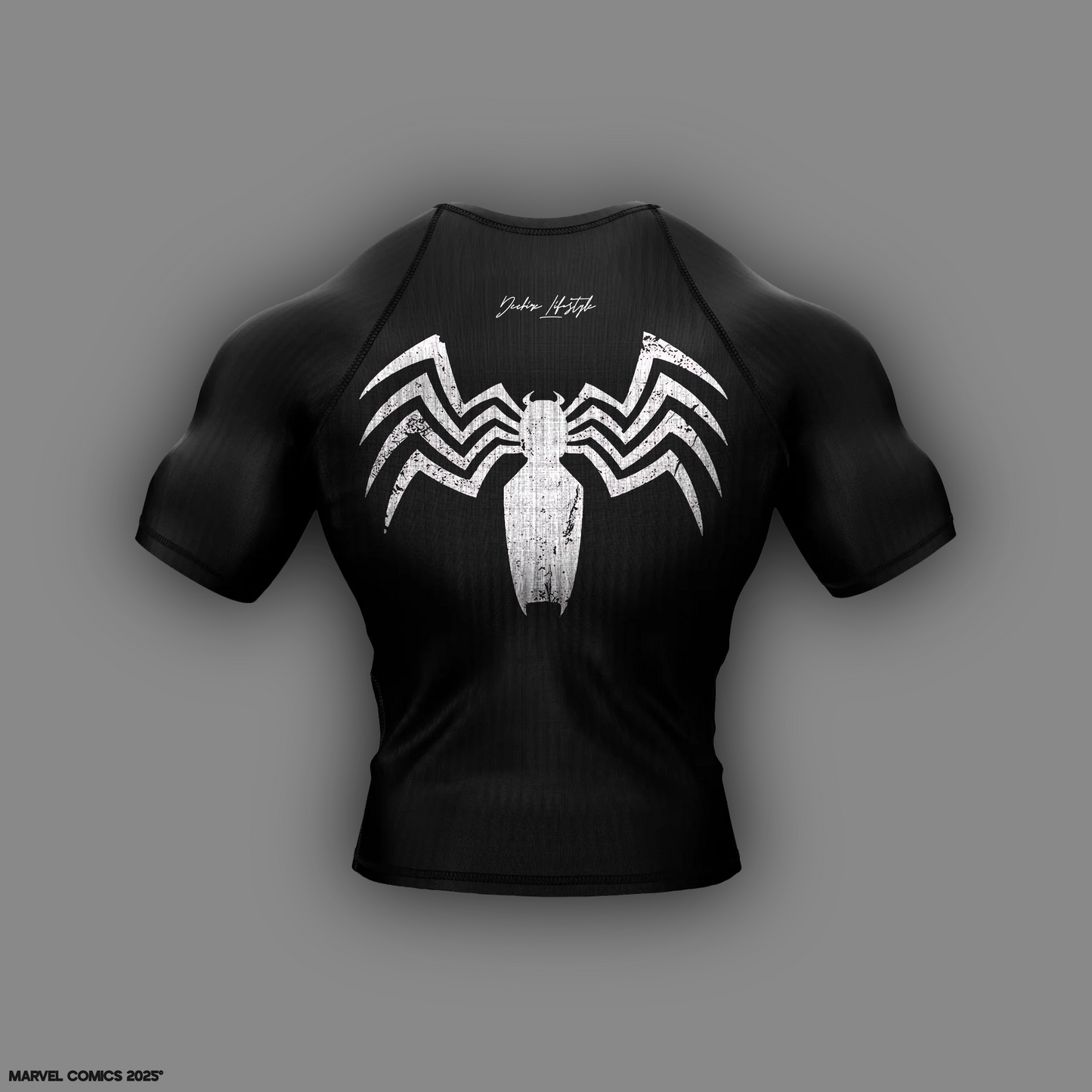ULTIMATE SYMBIOSIS '1 OF 50' DL:MADE COMPRESSION TEE IN MIDNIGHT