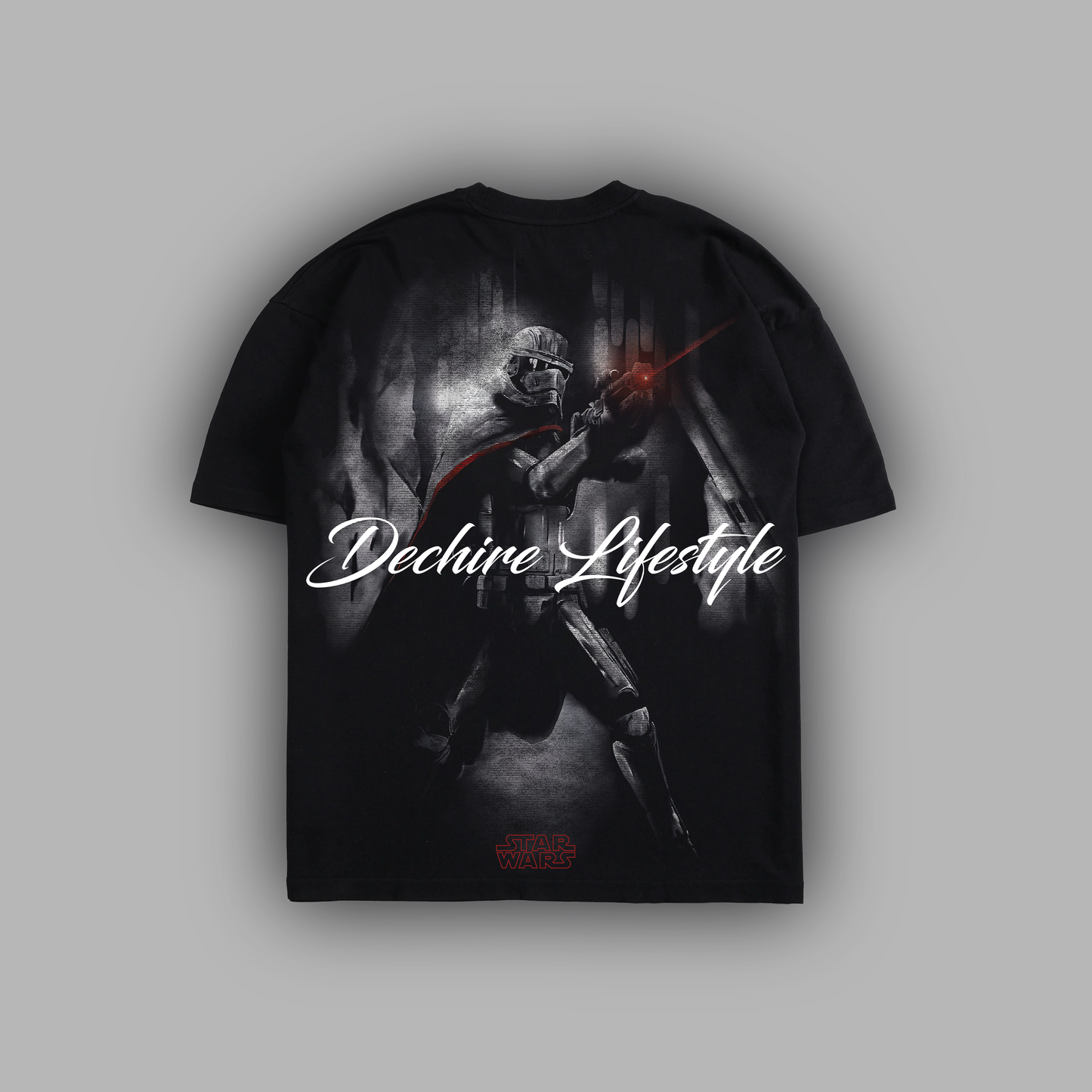 CAPTAIN PHASMA 'LIMITED' 8oz OVERSIZED TEE IN BLACK