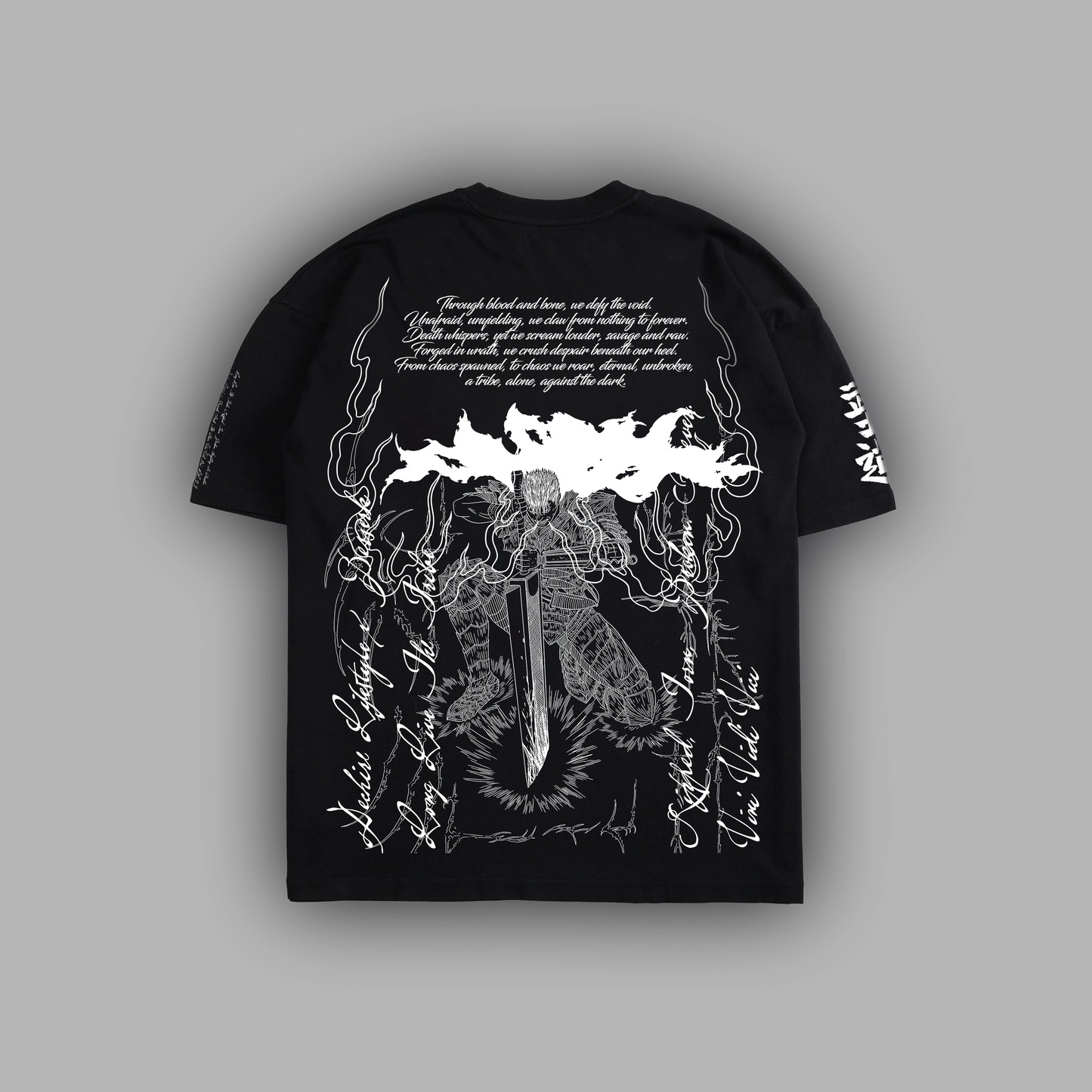 WHISPER OF DEATH '1 OF 50' OVERSIZED TEE || MIDNIGHT EDITION®