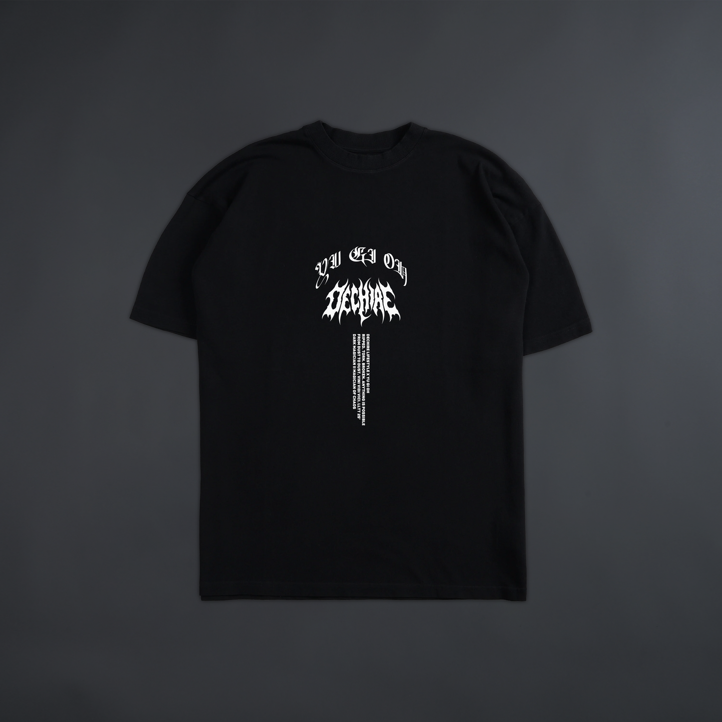 DARK MAGICIANS 'LIMITED' OVERSIZED TEE IN BLACK