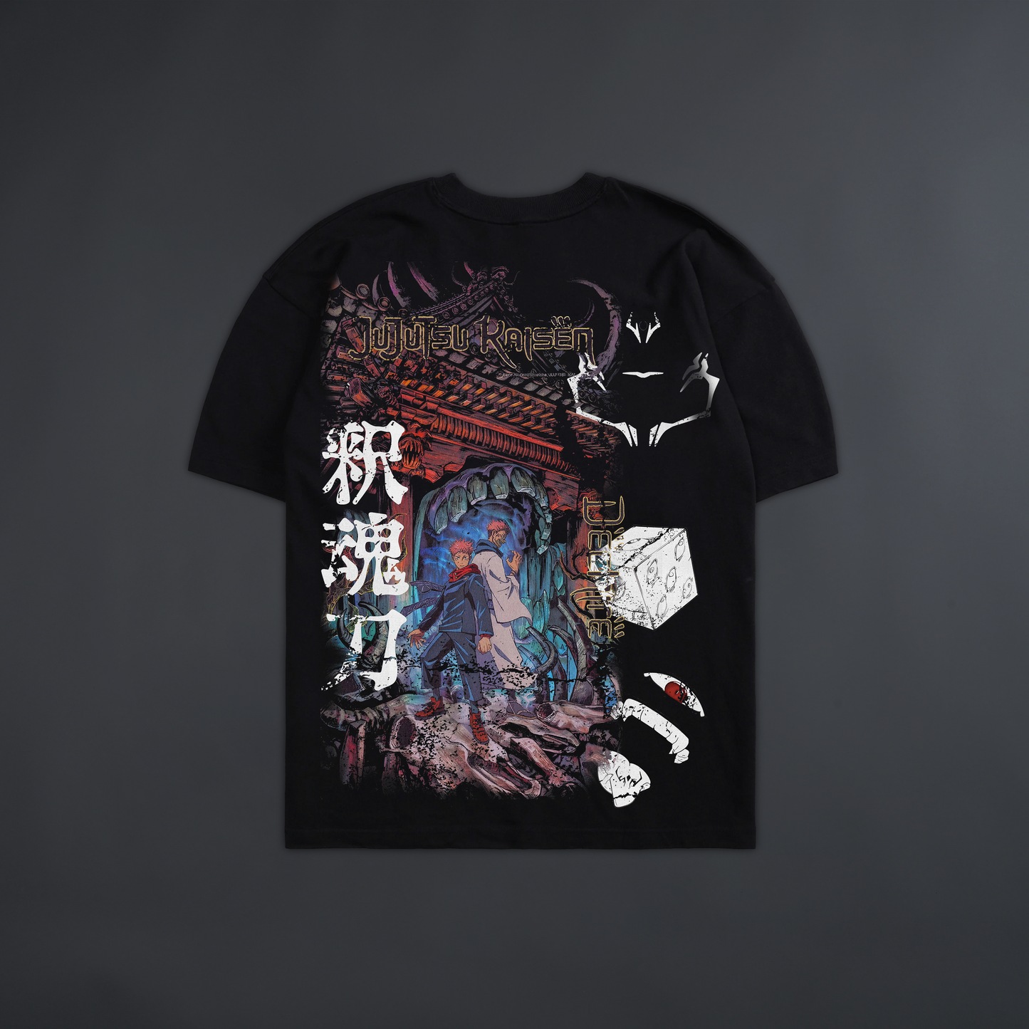 DOMINION EXPANSION 'LIMITED' 6oz OVERSIZED TEE IN BLACK
