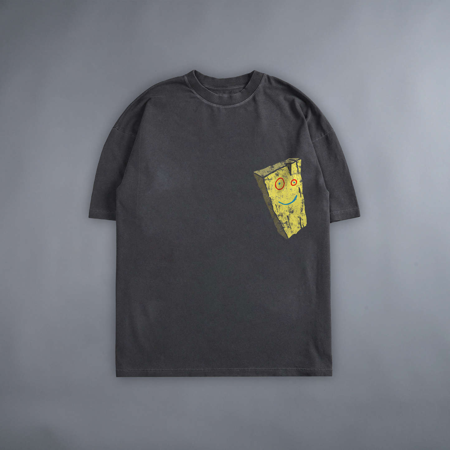 JAWBREAKERS!!! 'LIMITED' 240X BOXY OVERSIZED TEE IN GREY