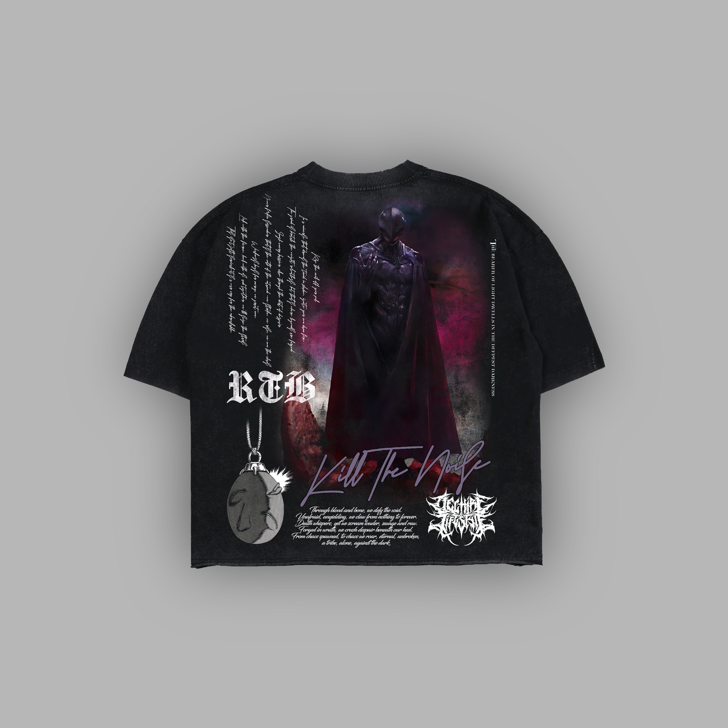 FEMTO:REBORN '1 OF 50' OS HVWT BOXY TEE || SNOW WASH EDITION®