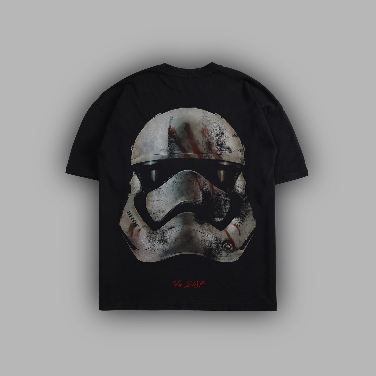 FN-2187 'LIMITED' 8oz OVERSIZED TEE IN BLACK