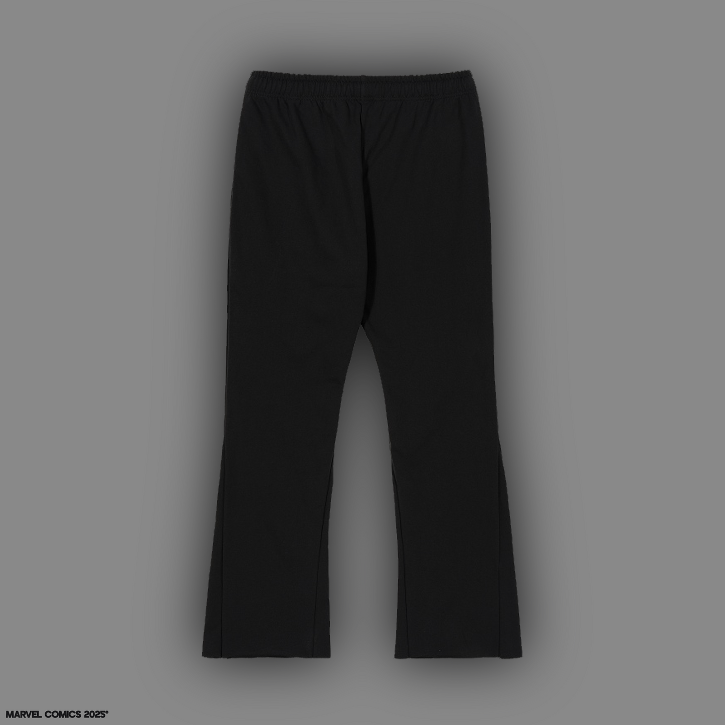 BUILT TO BURY 'LIMITED' RAW HEM FLARE SWEATS IN BLACK