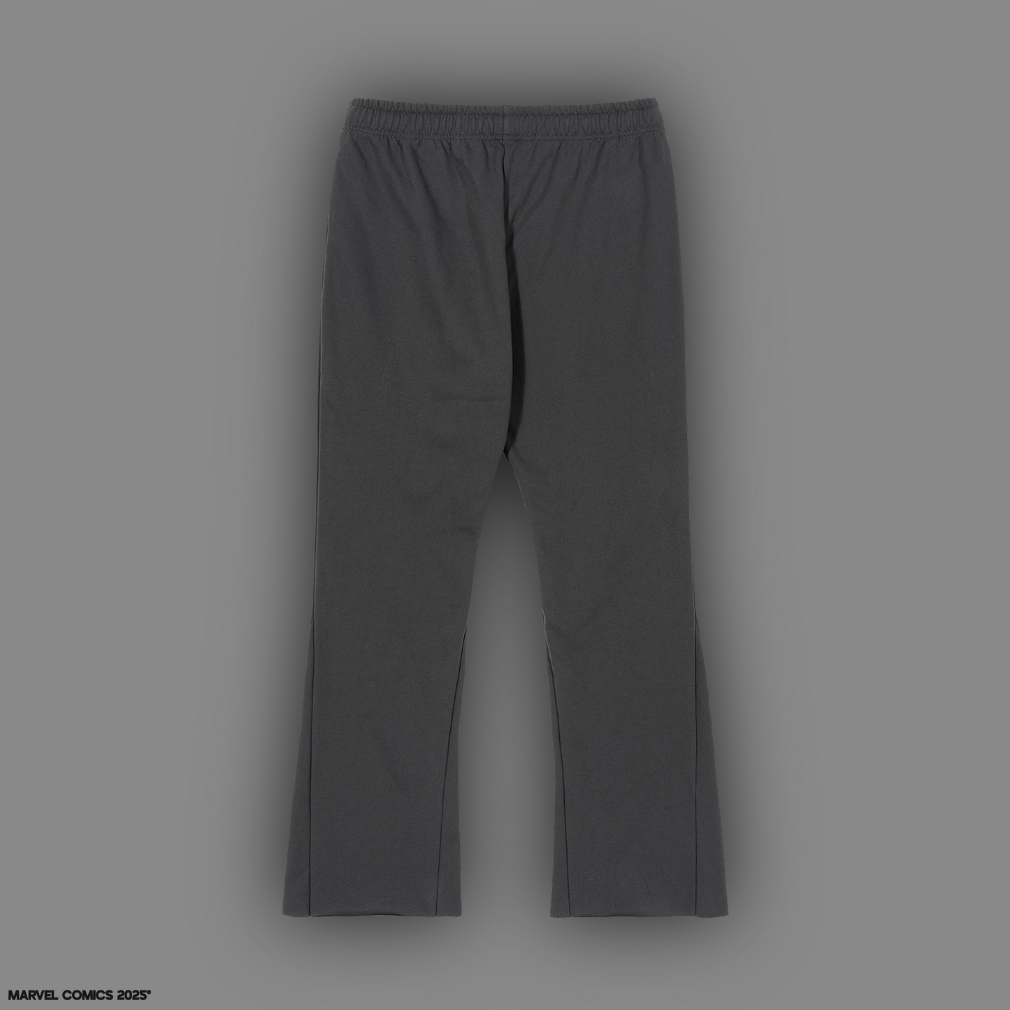 BUILT TO BURY 'LIMITED' RAW HEM FLARE SWEATS IN GRAPHITE