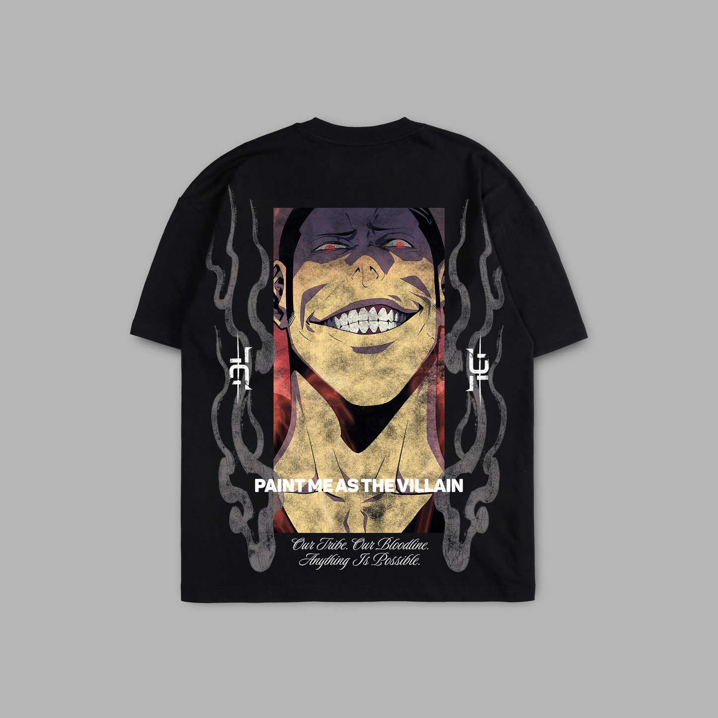 A BROTHERS REVENGE 'LIMITED' 6oz OVERSIZED TEE IN BLACK