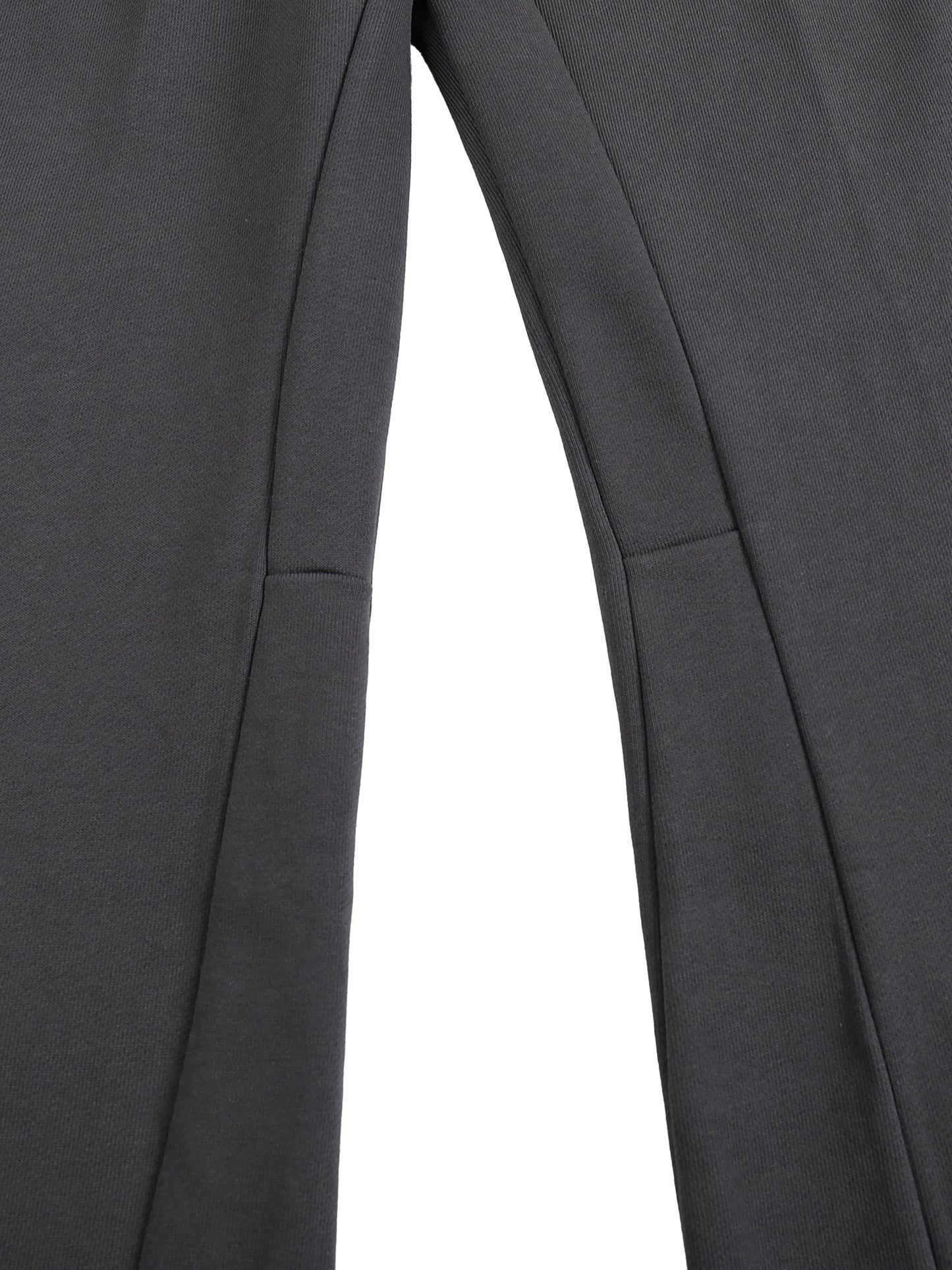 Z ... '1 OF 50' WIDE LEG FLARE SWEATS IN PASTEL GRAY