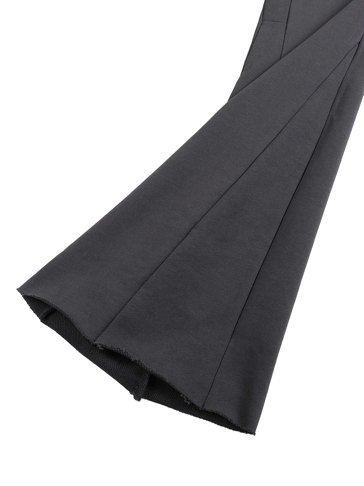 Z ... '1 OF 50' WIDE LEG FLARE SWEATS IN PASTEL GRAY