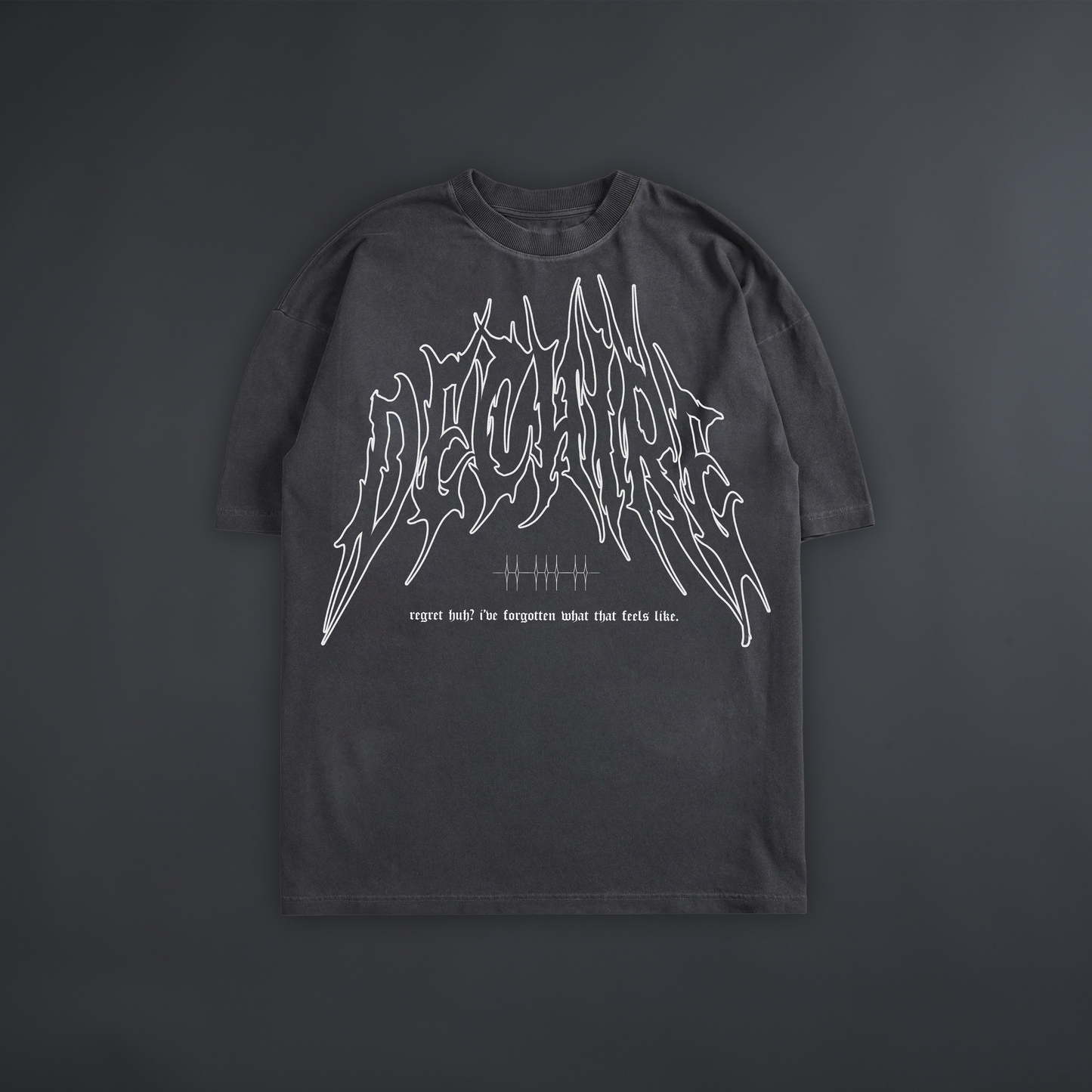 KENJAKU 'LIMITED' 8oz OVERSIZED TEE IN SLATE GRAY