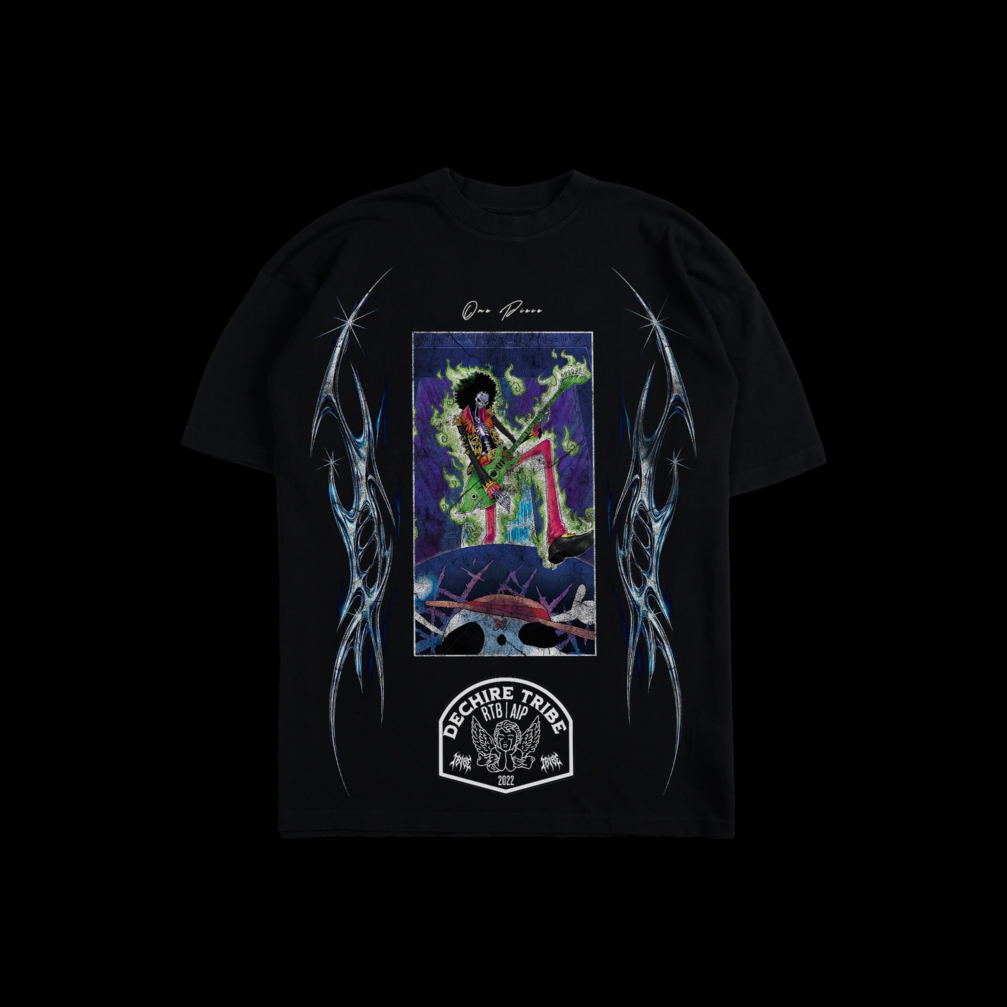 KING OF SOUL 'LIMITED' OS TEE IN BLACK