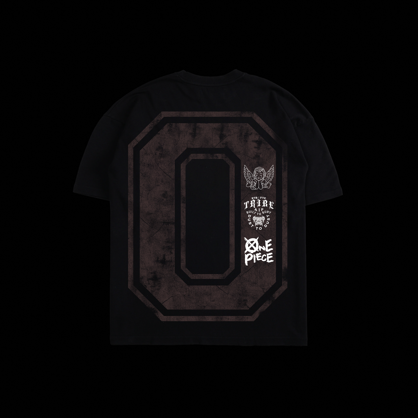 SIR CROCODILE | ZERO 'LIMITED' OS TEE IN BLACK